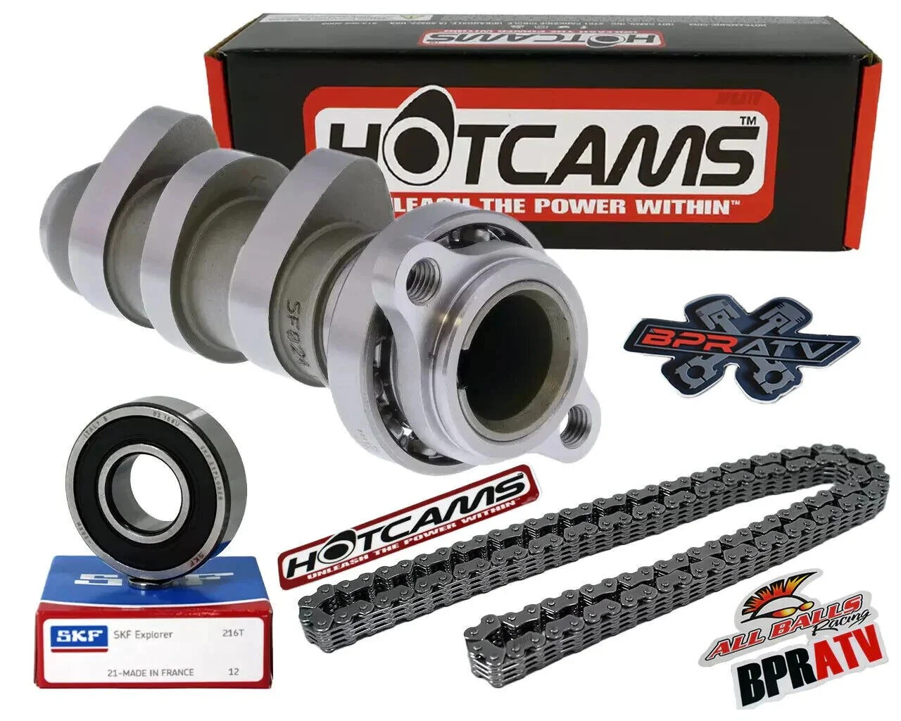 04 05 Honda TRX450R TRX 450R ER Stage 2 Hotcam Hot Cams Timing Chain SKF Bearing