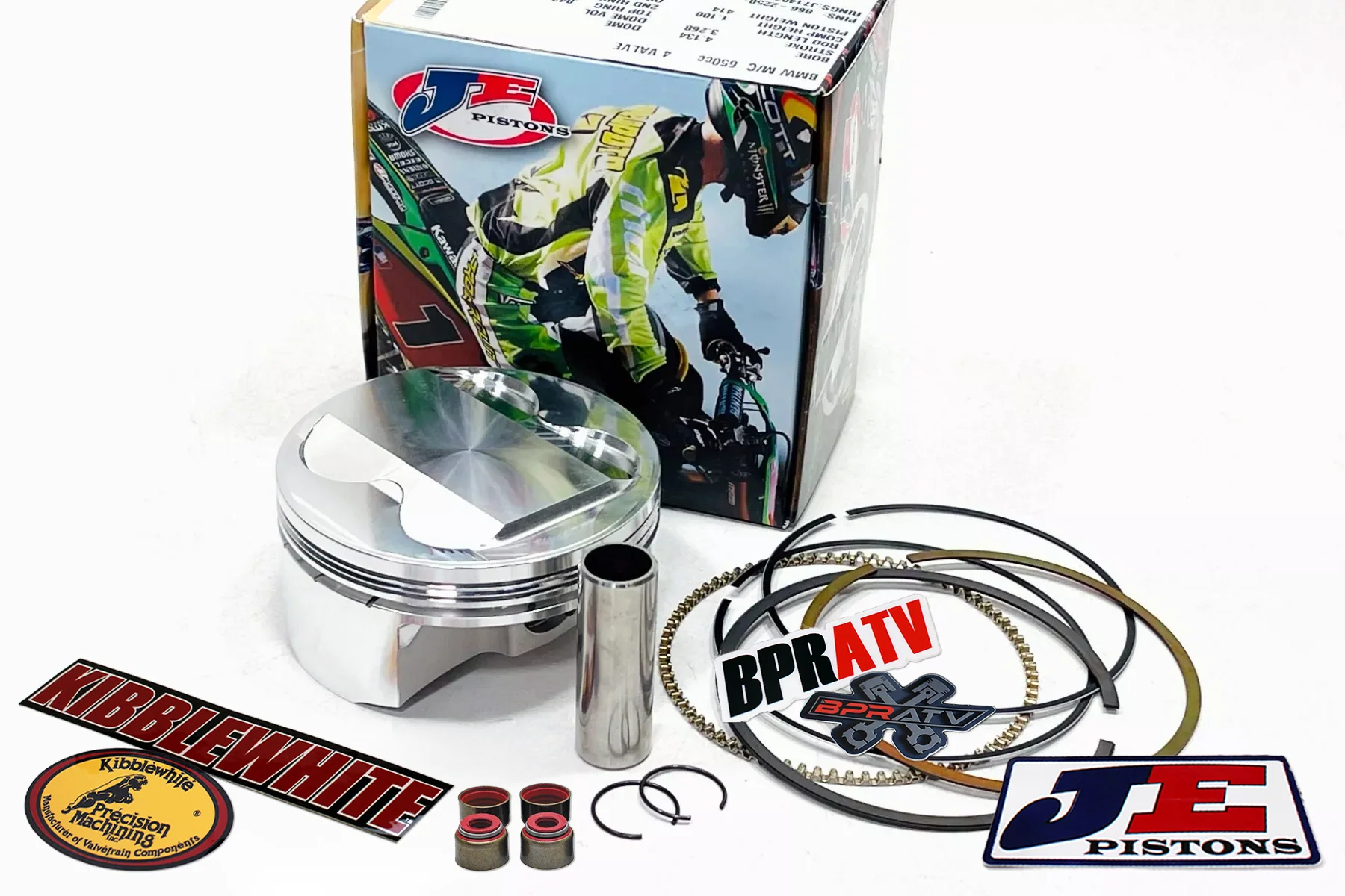 08 09 Honda TRX 700XX 102mm JE 11:1 Piston Cylinder Cometic Top End Rebuild Kit - Image 3