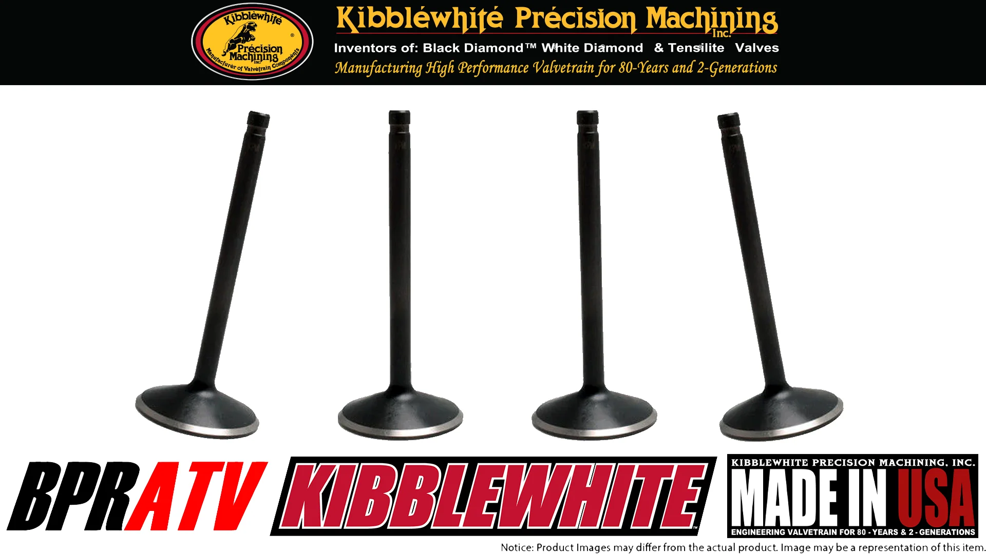 Honda XR XL ATC CB TRX Kibblewhite Black Diamond Valves KPMI RED Viton Seals Kit - Image 17