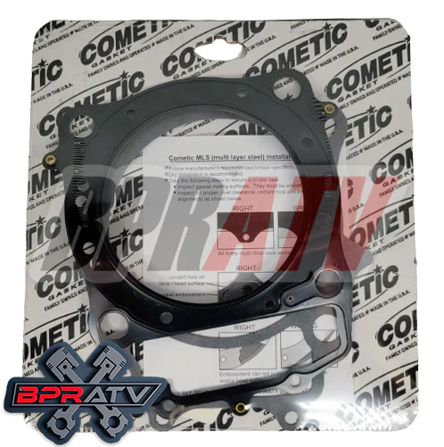 Honda XR650R XR 650R 100mm Stock Standard Bore Cometic Top End Gasket Kit C7681 - Image 3