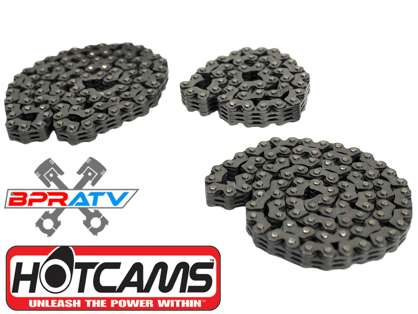 Hot Cams HD Timing Chain - 3 Chains - Kawasaki Brute Force 650/700/750 2002-2024 - Image 5