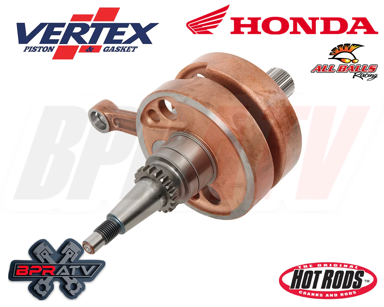 Hot Rods Bottom End Rebuild Kit Honda CRF150R CRF 150RB CP Wiseco Piston Gaskets - Image 13