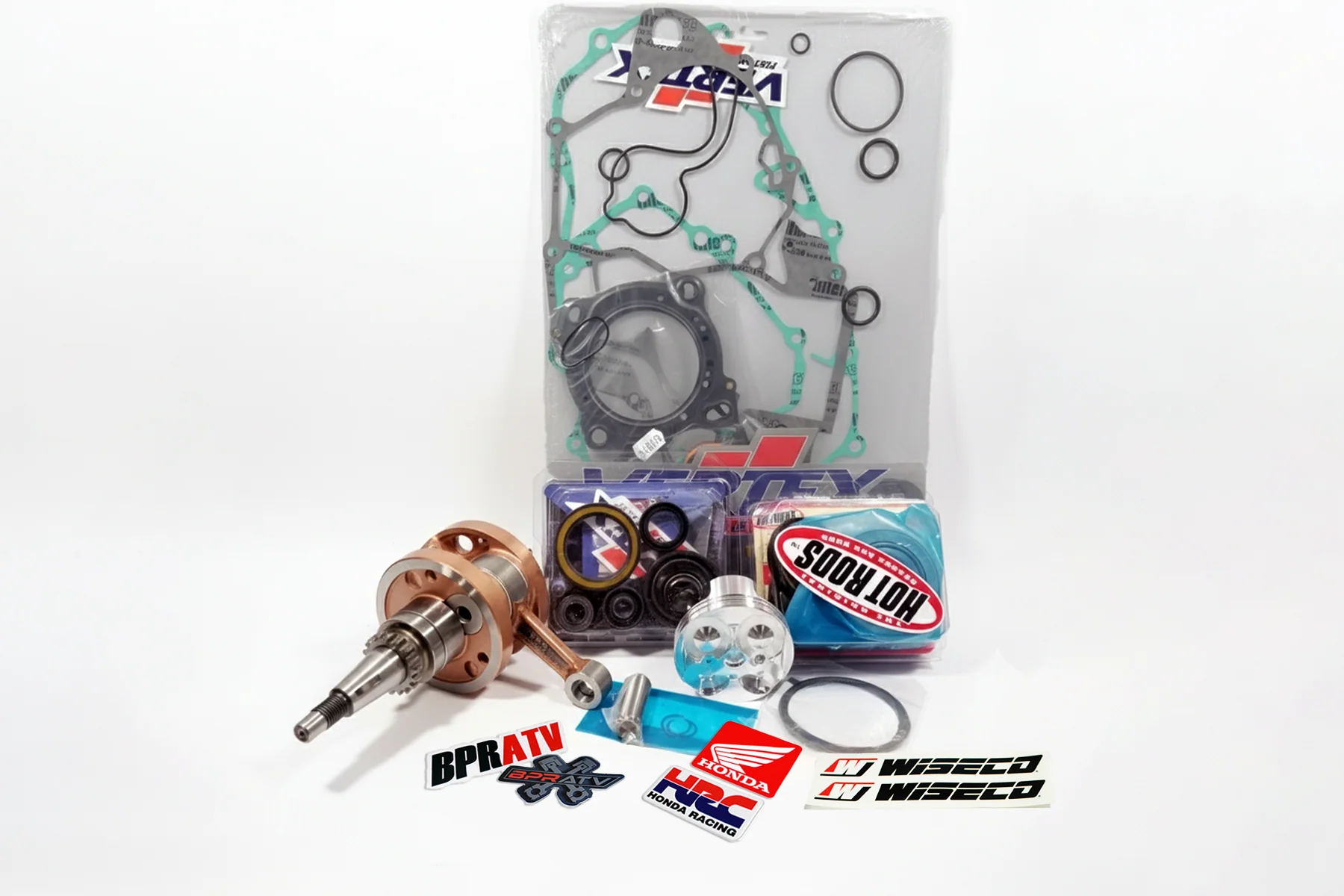 Hot Rods Bottom End Rebuild Kit Honda CRF150R CRF 150RB CP Wiseco Piston Gaskets - Image 5