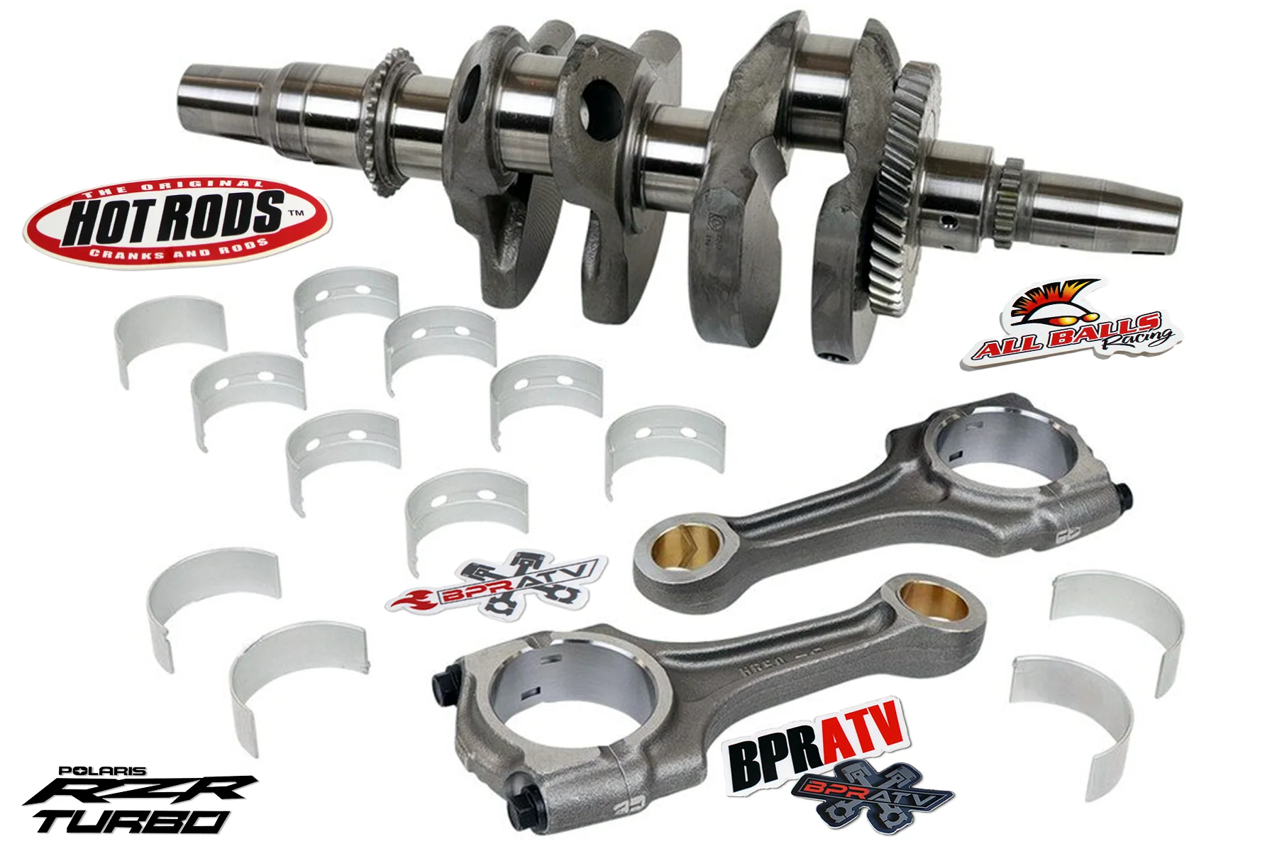 Hot Rods Crank Kit RZR Turbo Bearings Rods Seal RZR Turbo R 4 Ultimate 2022–2024 - Image 10