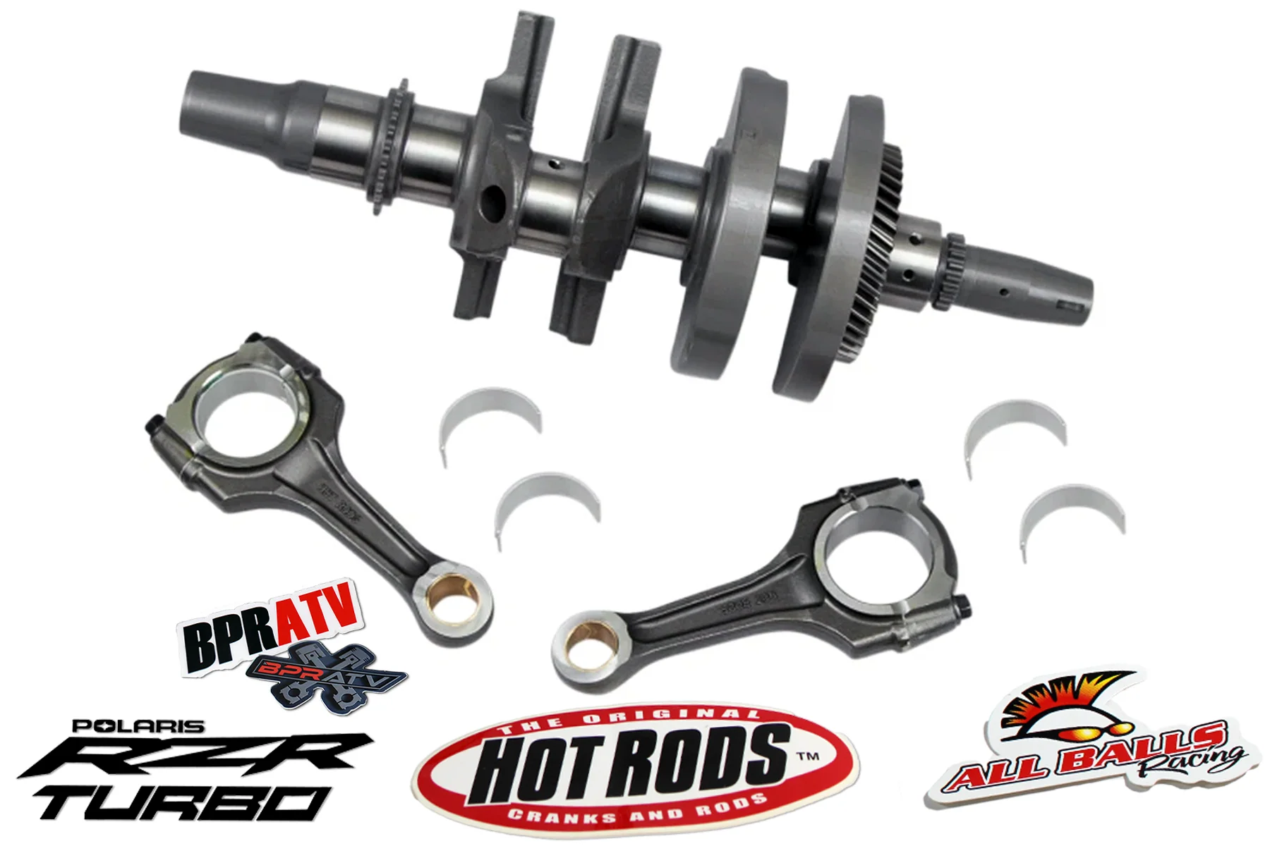 Hot Rods Crank Kit RZR Turbo Bearings Rods Seal RZR Turbo R 4 Ultimate 2022–2024 - Image 6