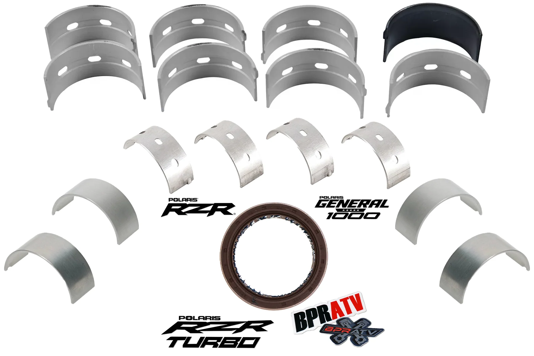Hot Rods Crank Kit RZR Turbo Rod Bearings & Seals RZR Turbo R 4 Sport '2022–2024 - Image 17