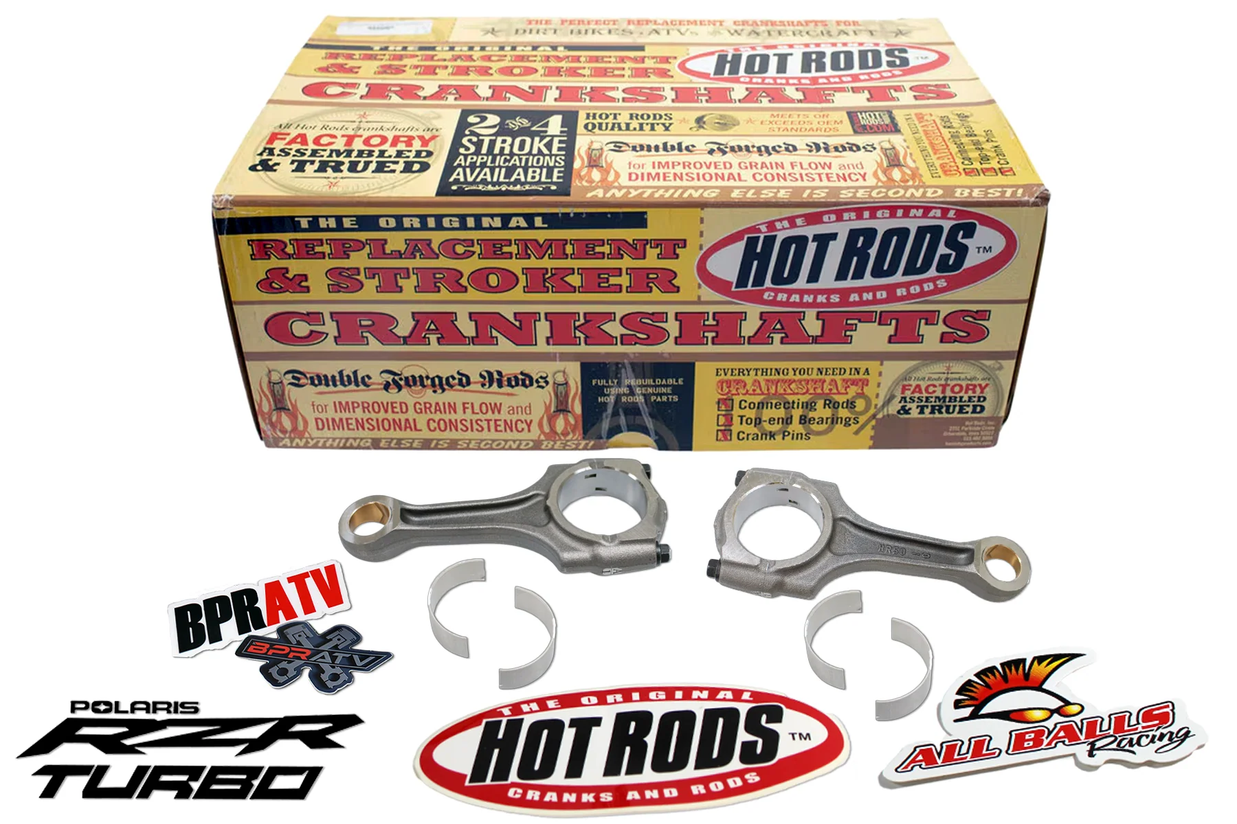 Hot Rods Crank Rebuild Kit RZR Turbo Bearings with Seal RZR XP 4 Turbo INTL 2017 - Image 20