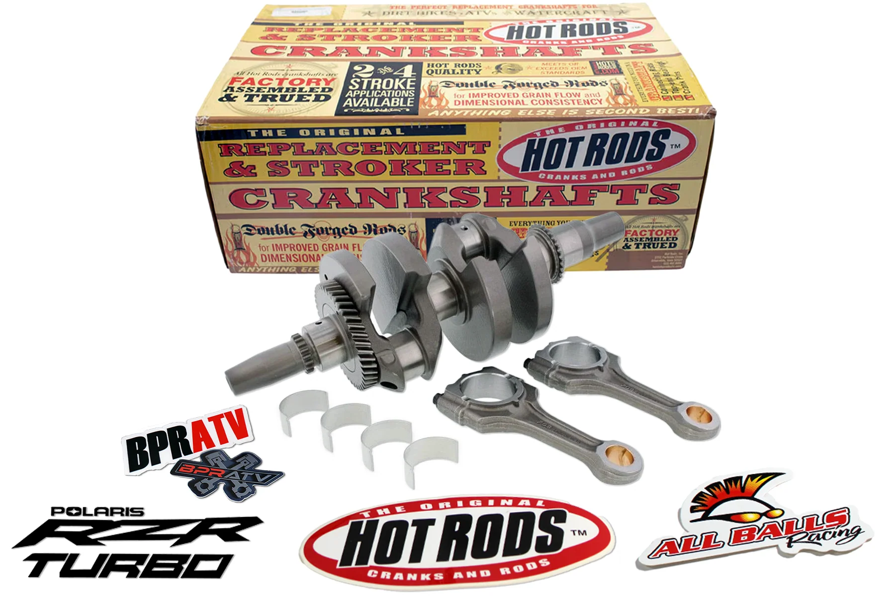 Hot Rods Crankshaft Kit RZR Turbo Rod Bearings Seal RZR Turbo S Pro XP 2020–2021 - Image 5