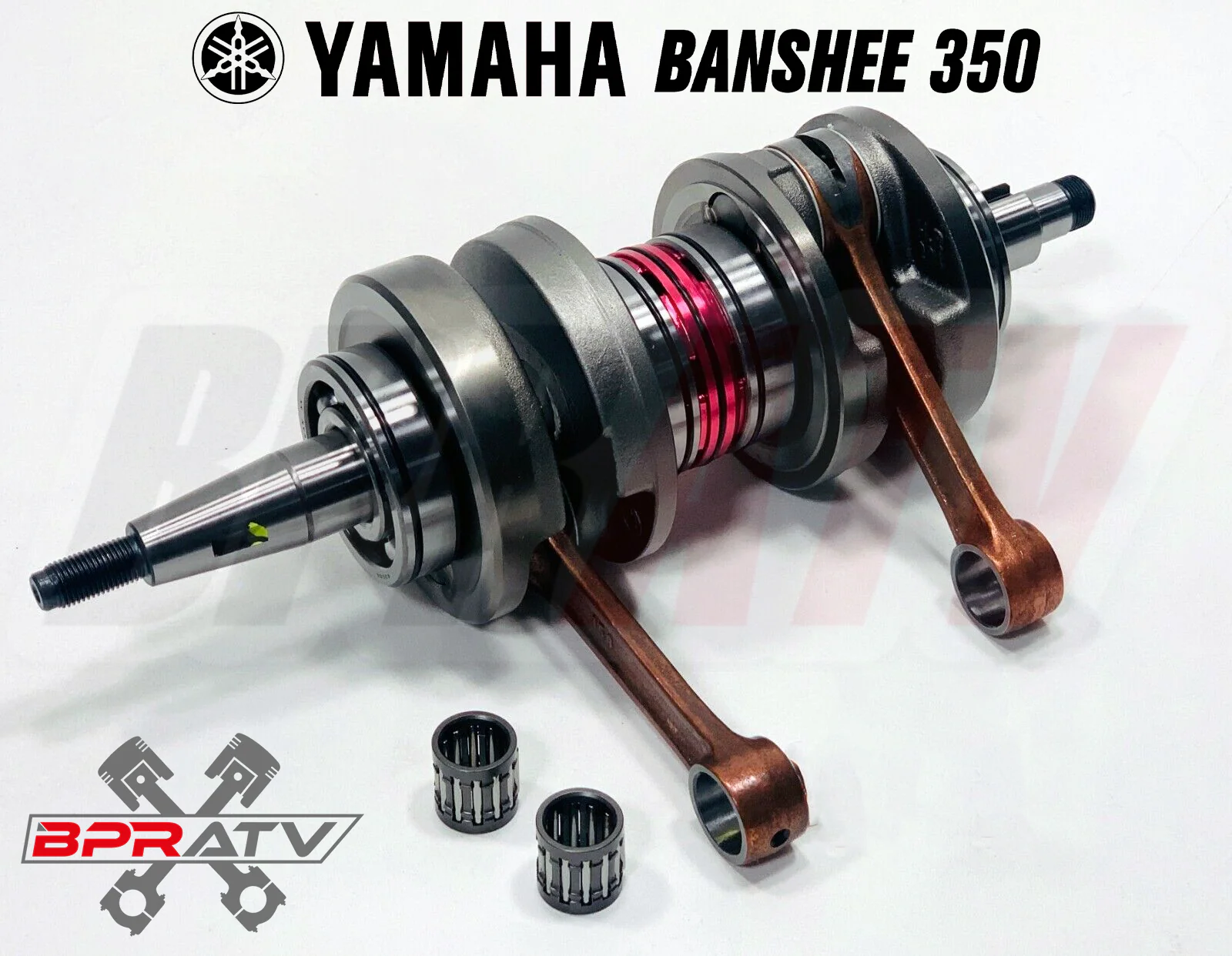 Hot Rods Yamaha Banshee 350 OEM Replacement Crankshaft Rods & Bearings 1987–2006 - Image 12