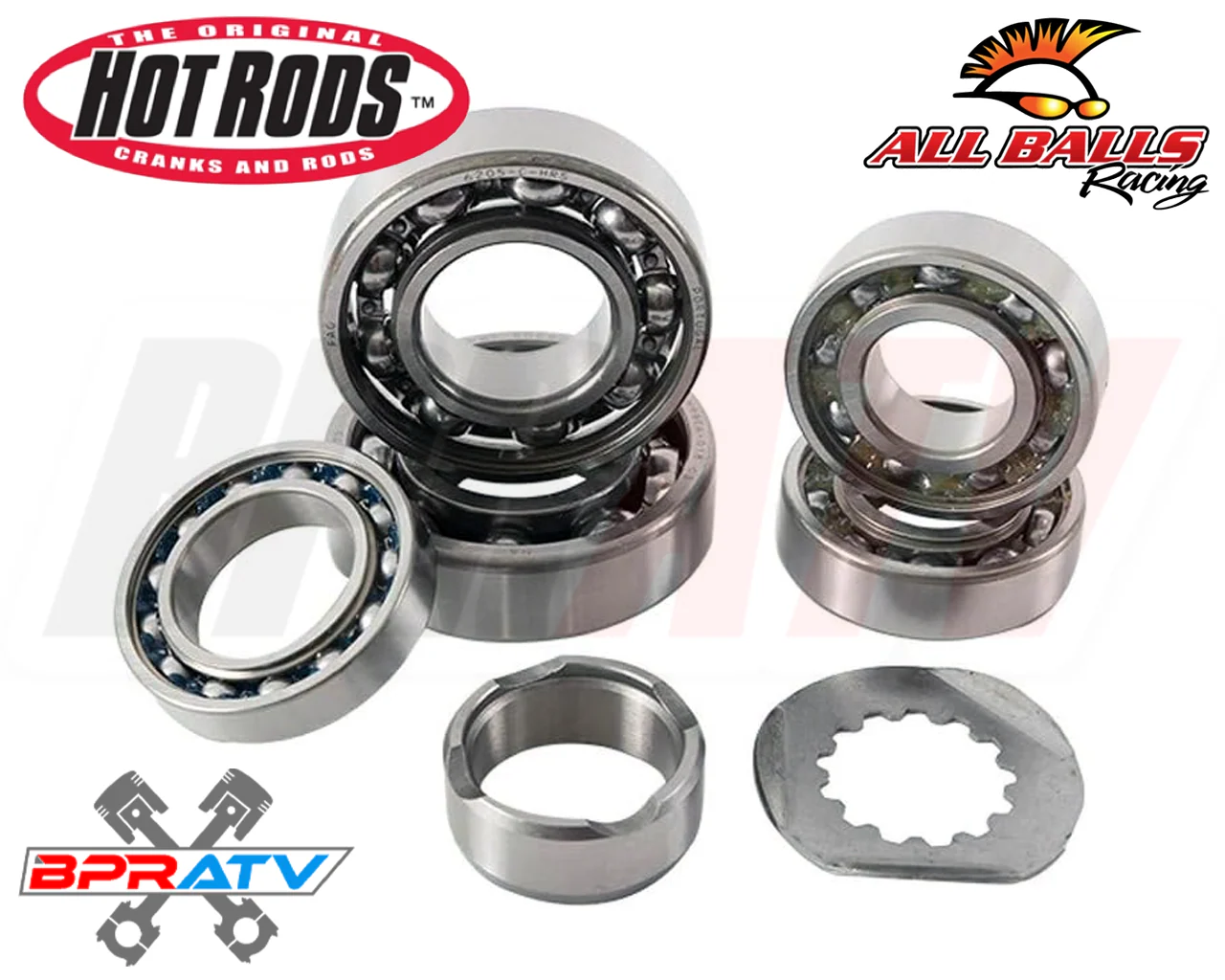 Yamaha YFZ450 Carb Hot Rods Transmission Bearing & Engine Seal Kit 2004-2013 NEW - Image 9