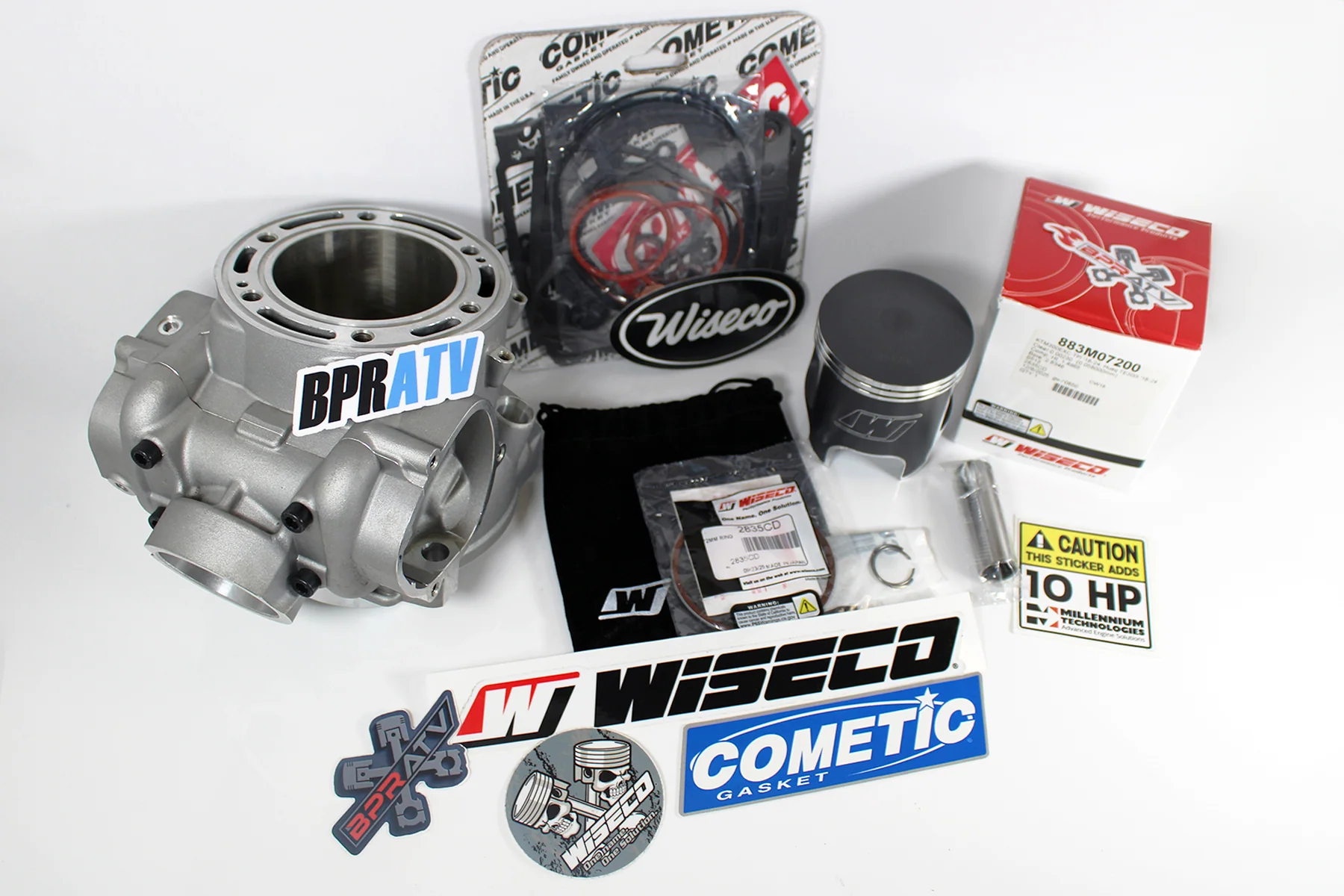 72mm Cylinder Piston Top End Kit KTM 300 EXC XC-W TPI Husqvarna TE300i GasGas EC - Image 4