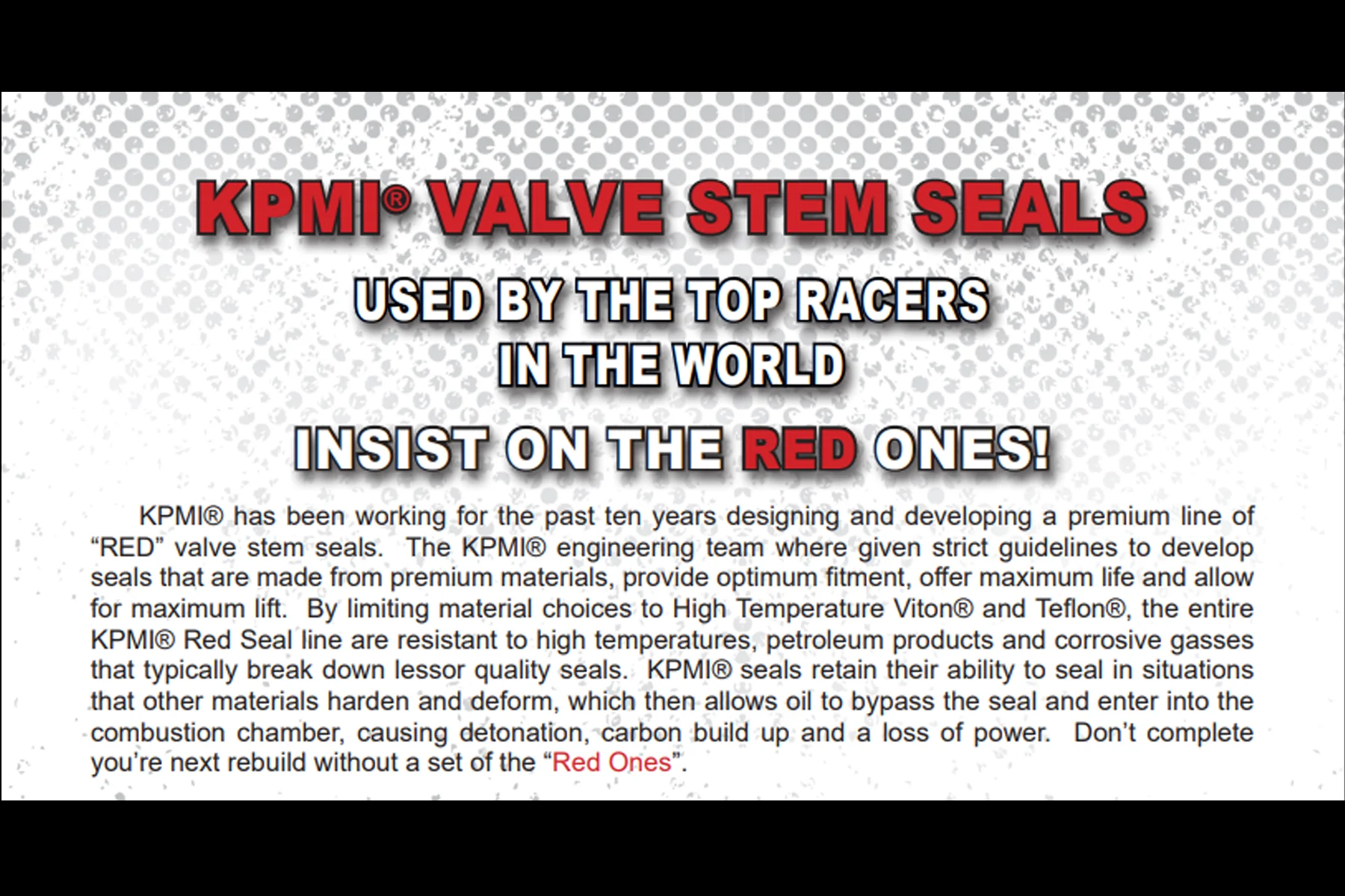 Kawasaki Brute Force 750 Kibblewhite Red Viton Valve Stem Guide Seals Seal Set 8 - Image 7