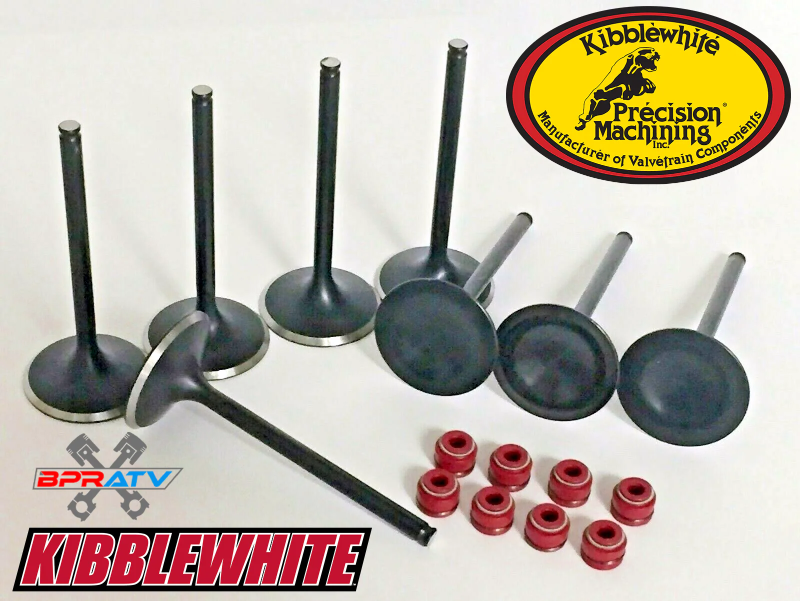 Kawasaki Brute Force 750 OEM Replacement Kibblewhite Exhaust Valves & RED Seals - Image 3