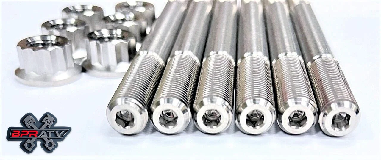 Brute Force 650 750 Head Studs Aftermarket Front Rear Stronger Stud Bolt Kit Set - Image 17