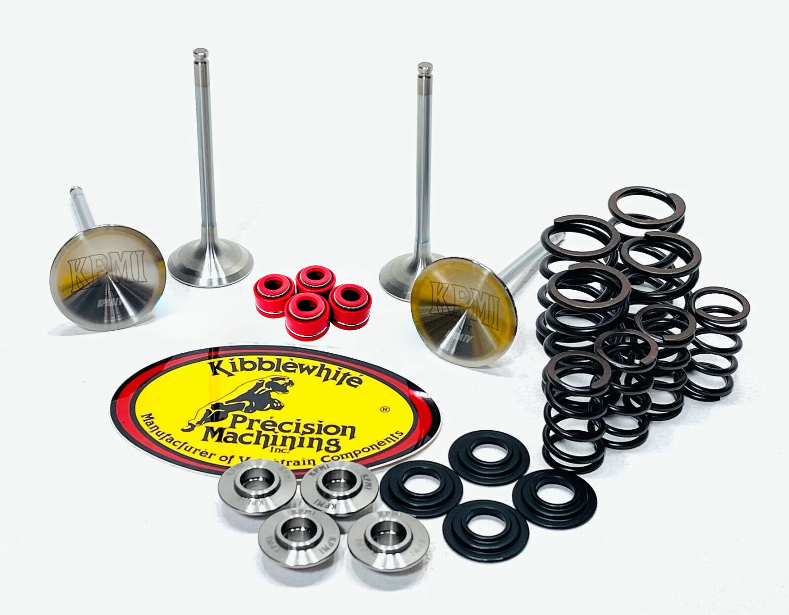 Kawasaki KFX400 KFX 400 Kibblewhite Intake & Exhaust Valves Springs Kit Seals KP - Image 11
