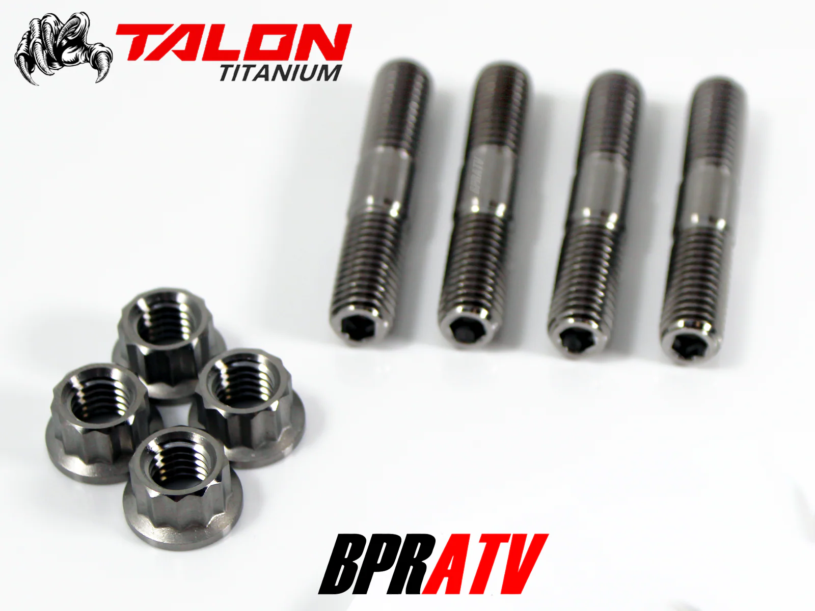 Kawasaki KFX700 KFX 700 BPRATV Stronger Heavy Duty Exhaust Head Pipe Studs Bolt - Image 2