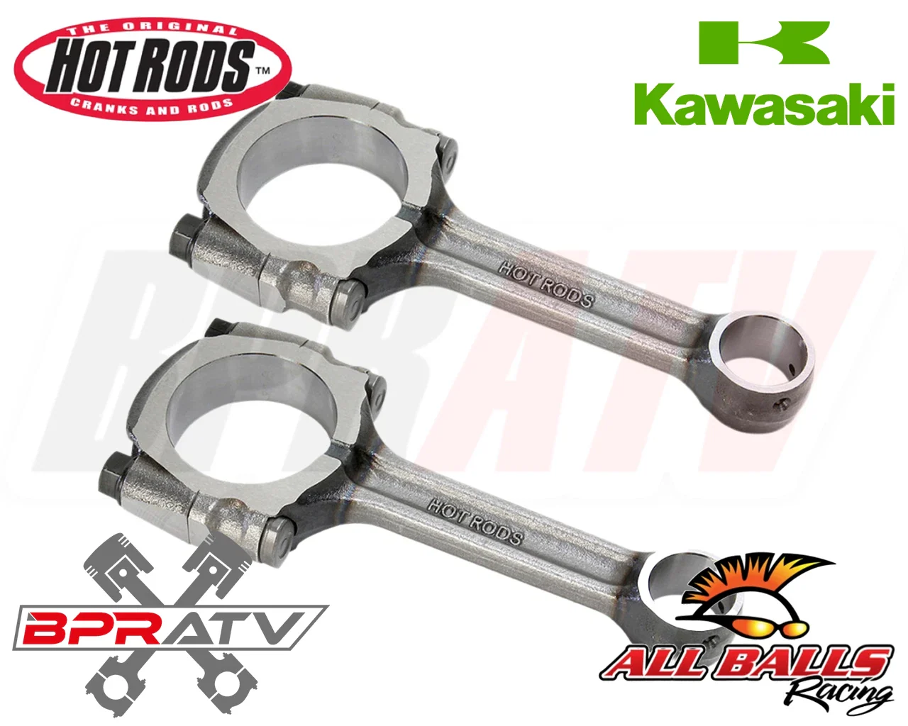 Kawasaki KFX700 KFX 700 Hot Rods Crank Heavy Duty Replacement Connecting Rods 2 - Image 4