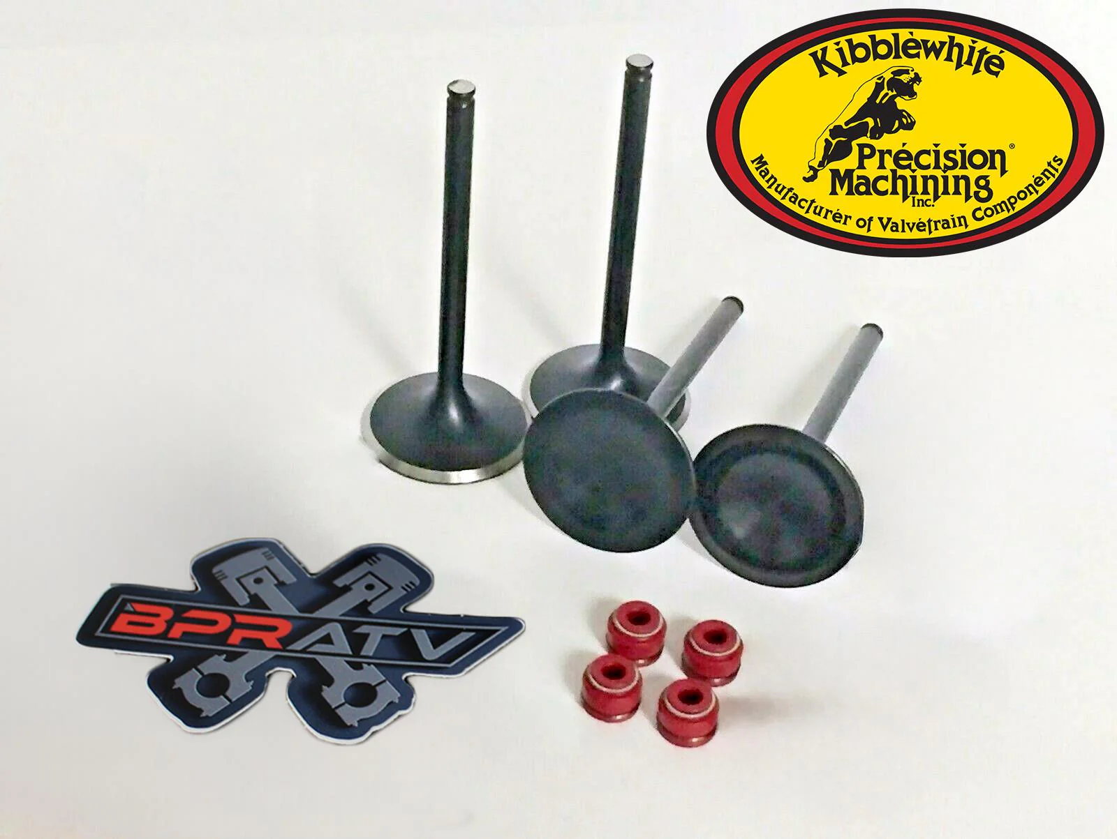 Kawasaki KFX700 KFX 700 OEM Replacement Kibblewhite EXHAUST ONLY Valves KP Seals - Image 4