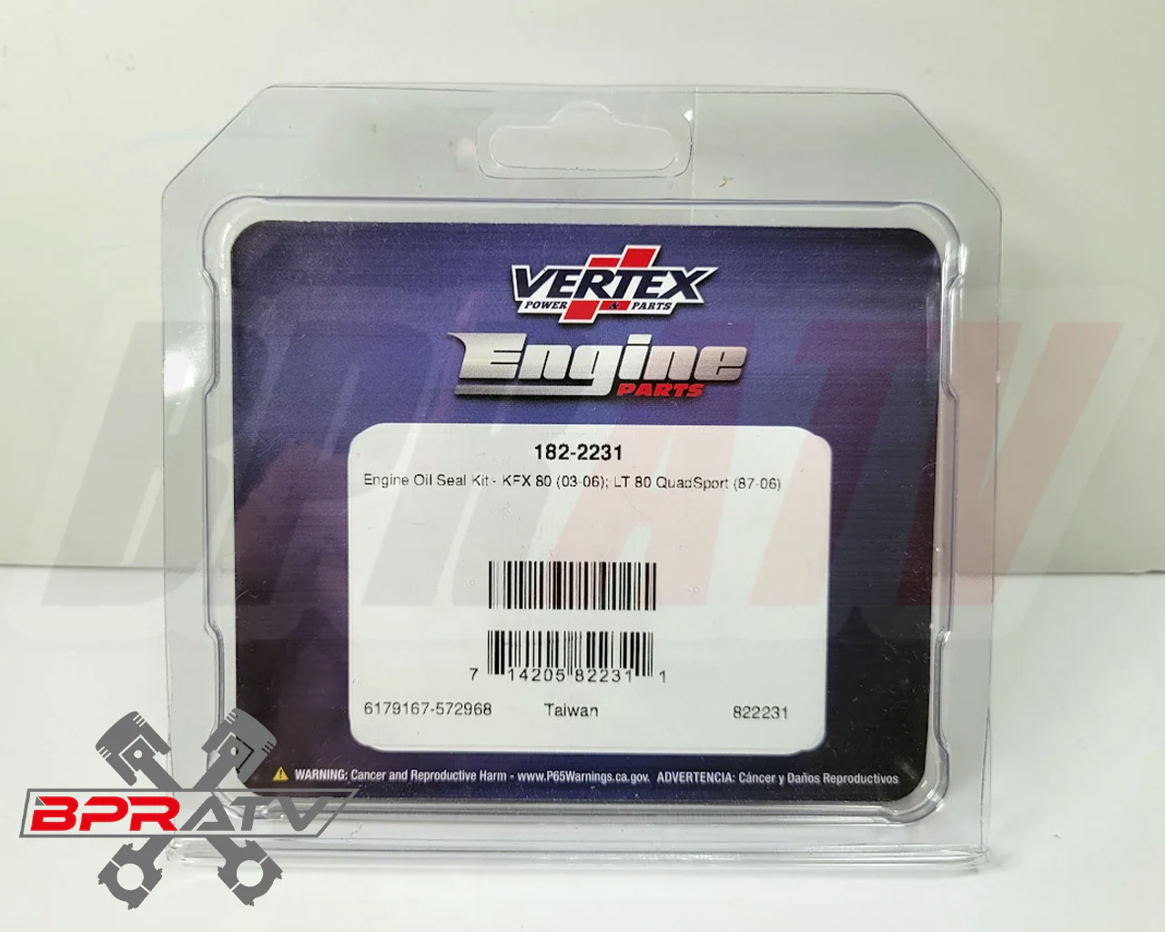 Kawasaki KFX80 KFX 80 OEM Upgrade Crankshaft Crank Main Bearings & Oil Seal Kit - Image 5