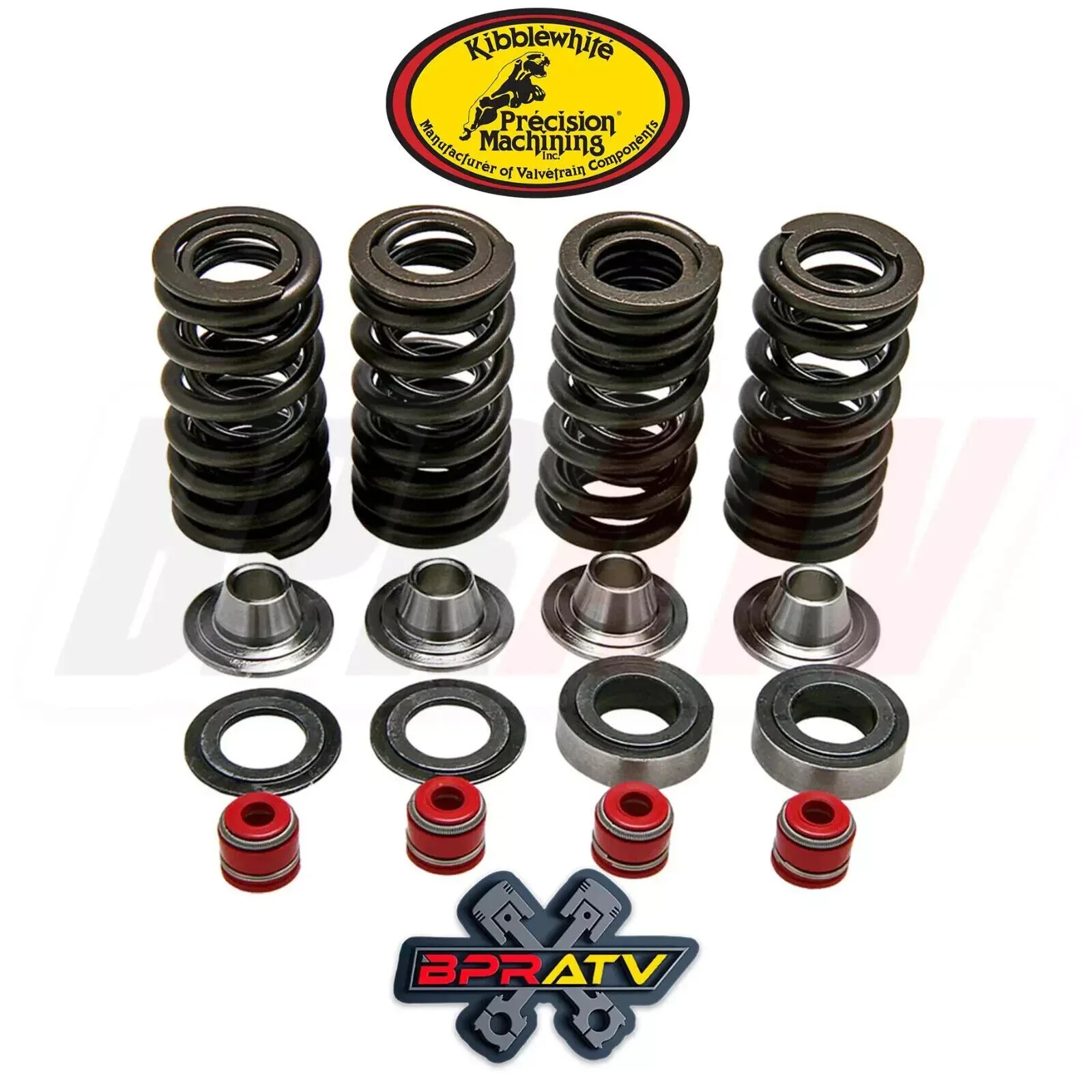 Kawasaki KLX250 KLX 250SF Kibblewhite Head Intake Exhaust Valves Springs & Seals - Image 16