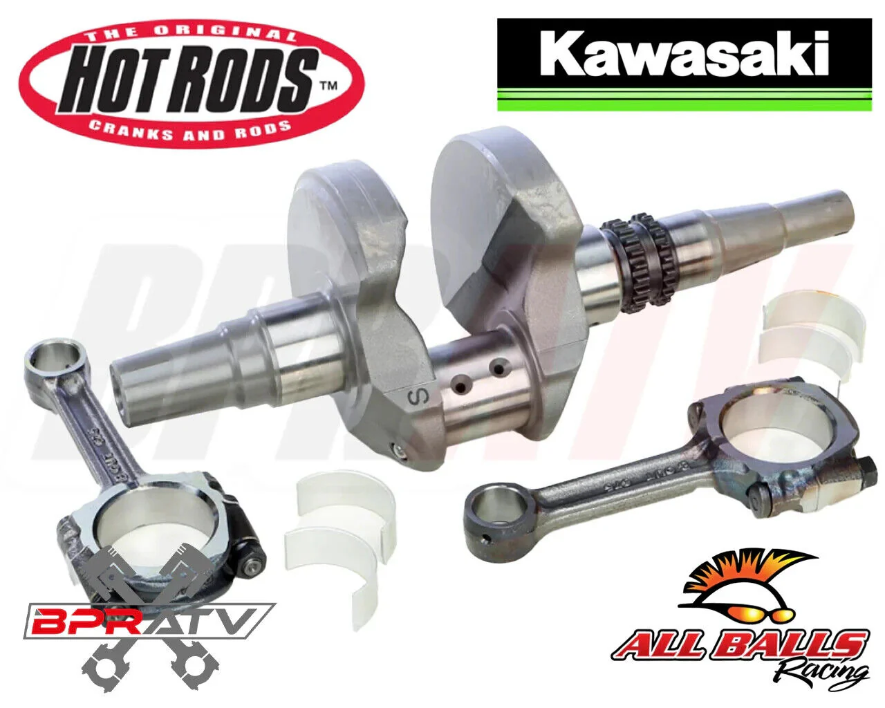 Kawasaki KVF750 Brute Force Hot Rods Bottom End Engine Rebuild Kit CBK0215 12-20 - Image 5