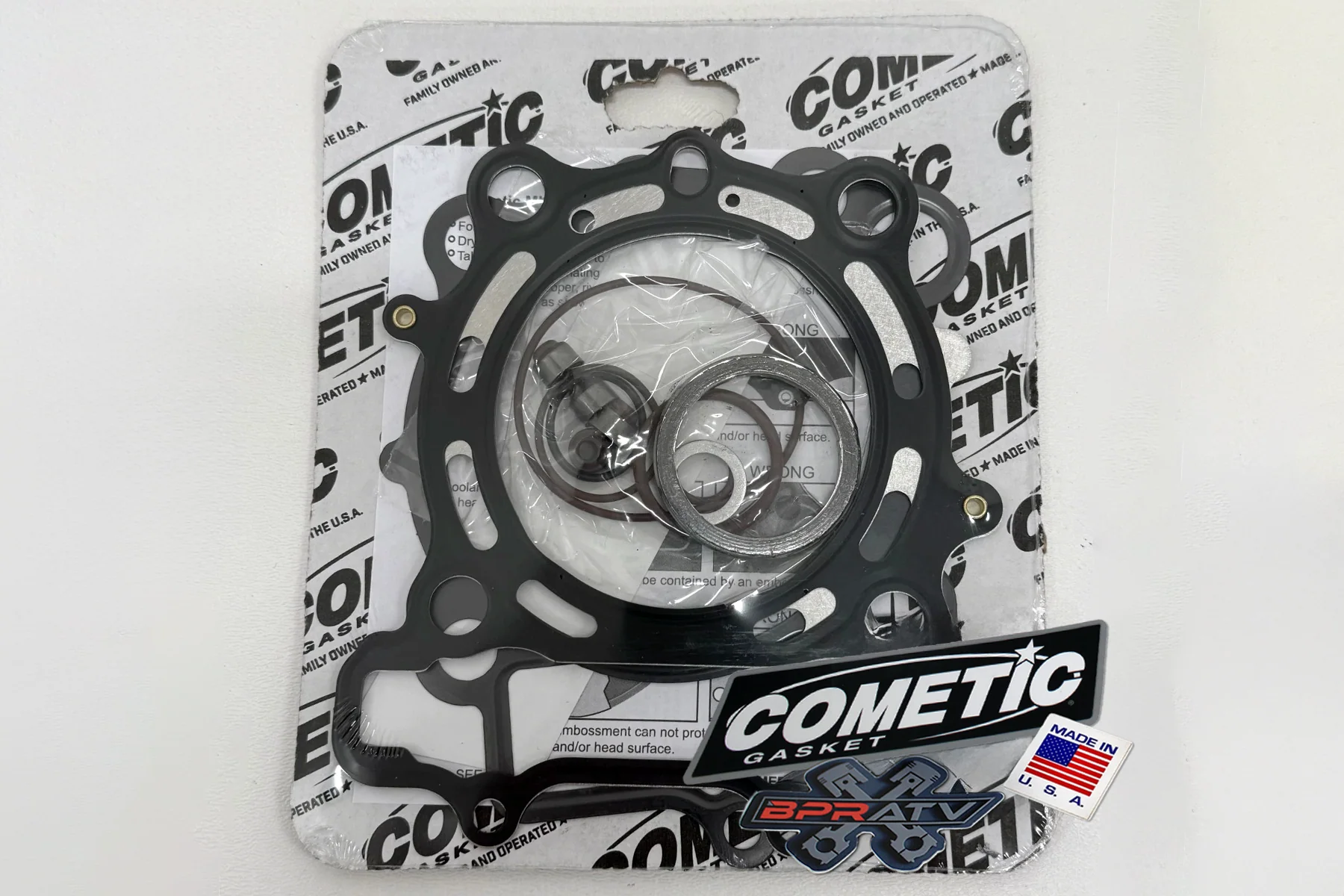Kawasaki KX250F KX250 KX250X Cometic 78mm MLS Top End Gasket Kit 21-25 C3803 New - Image 8