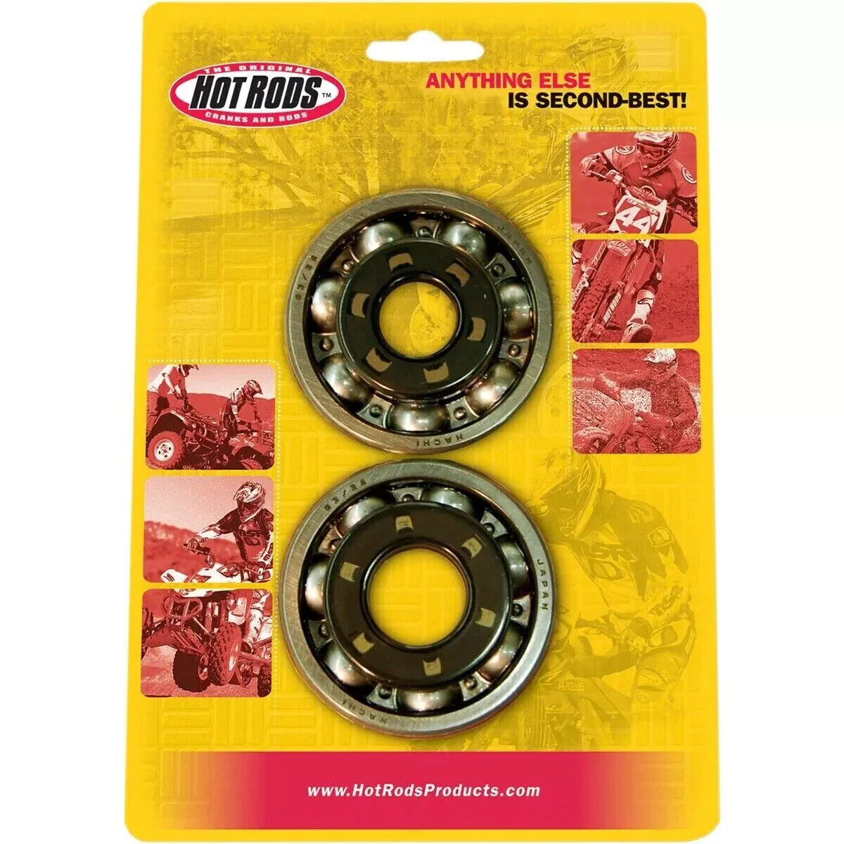 KFX450R Hotrods Crank Bearings Hot Rods Crankshaft Main Bearing Pair Set # K056 - Image 13