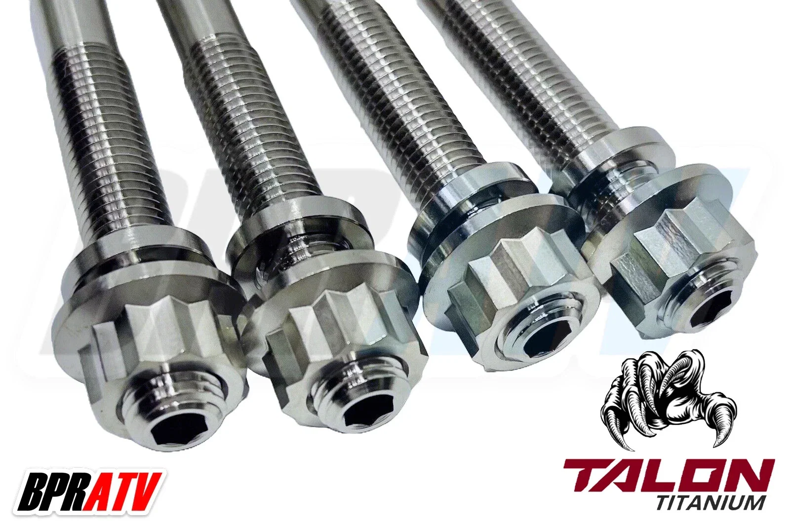 KFX450R KFX 450R Cylinder Head Studs Aftermarket Heavy Duty Stronger Ti Stud Kit - Image 7