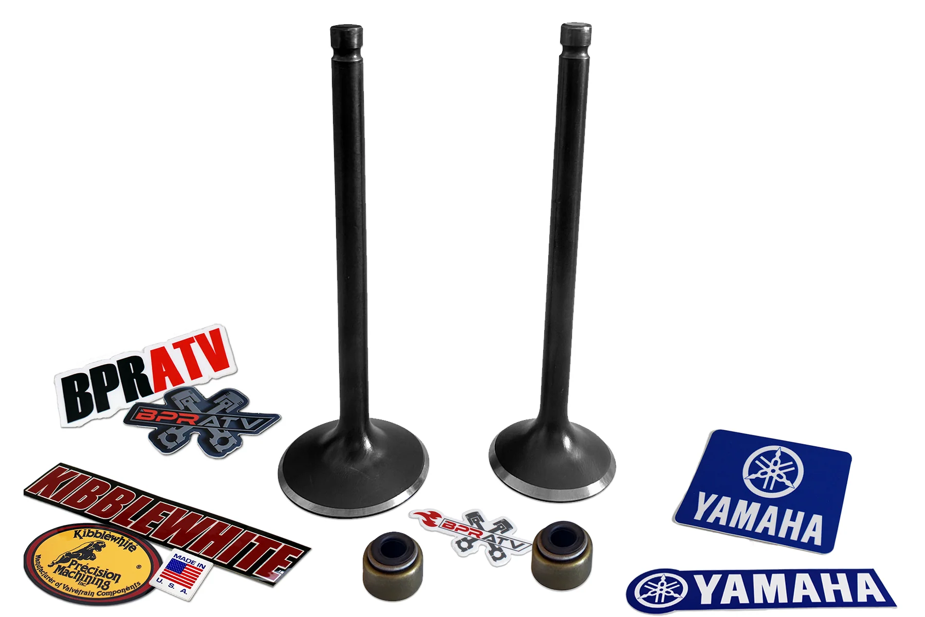 Kibblewhite Black Diamond Valve Set Yamaha YFM350 Raptor Warrior Wolverine 350s! - Image 3