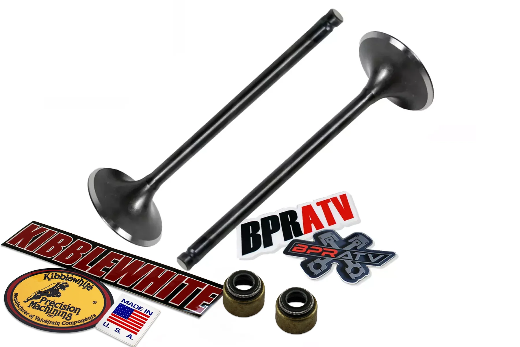 Kibblewhite Black Diamond Valve Set Yamaha YFM350 Raptor Warrior Wolverine 350s! - Image 6