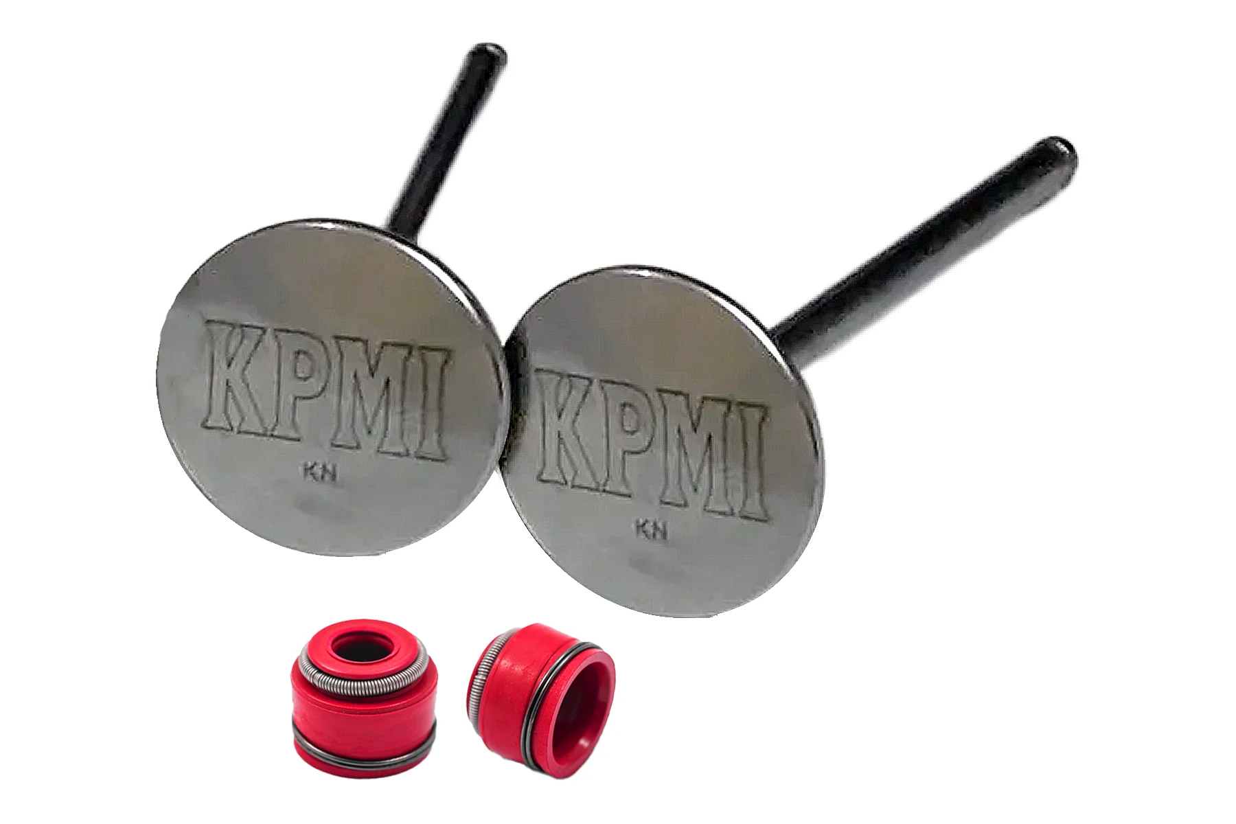 Kibblewhite CRF450R 2013-2016 Titanium Intake Valve Set OEM Upgrade KP RED Seals - Image 17