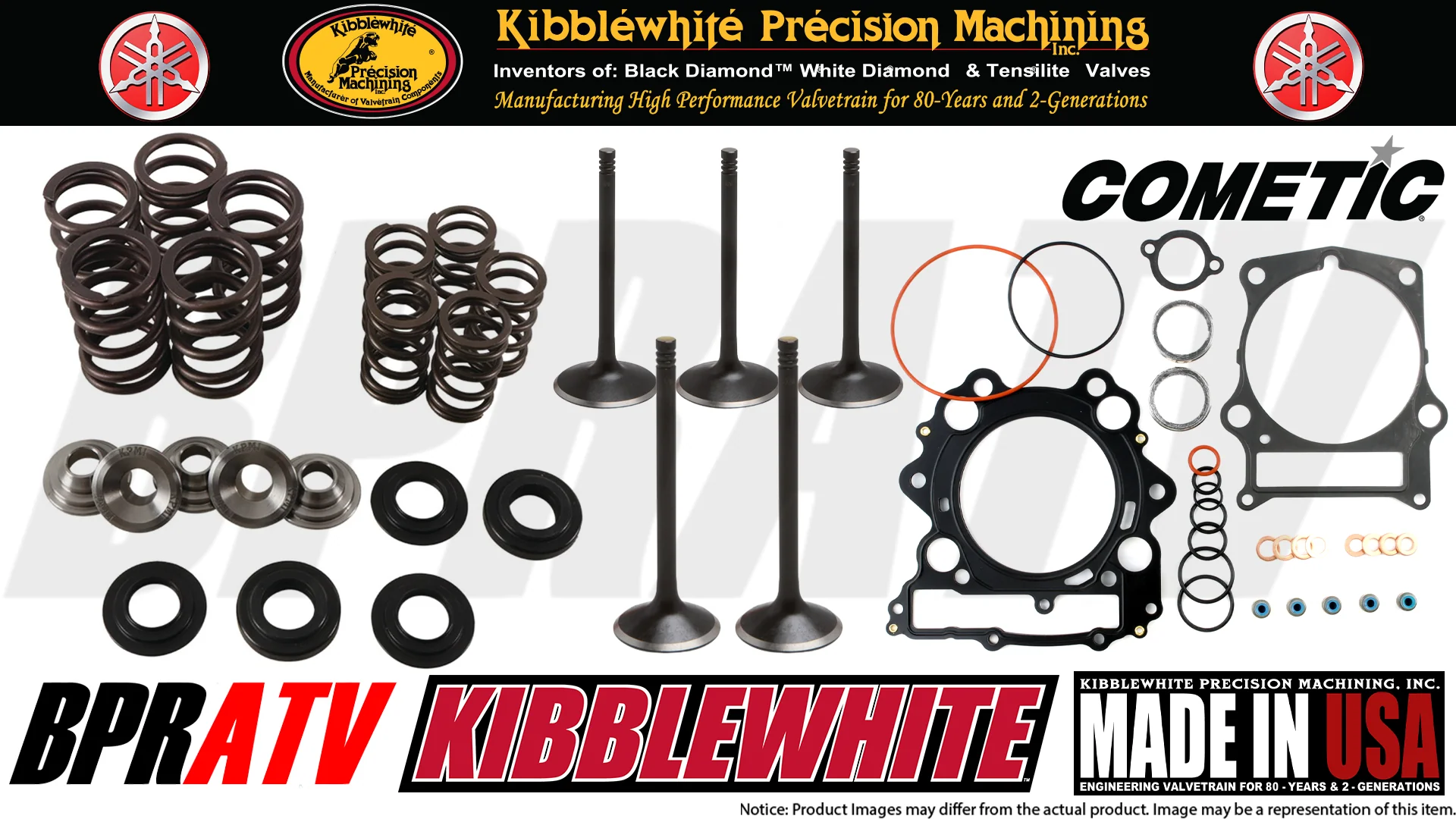 Kibblewhite Cylinder Head Service Kit 100mm Stock Bore Wiseco Piston Yamaha 660s - Image 20