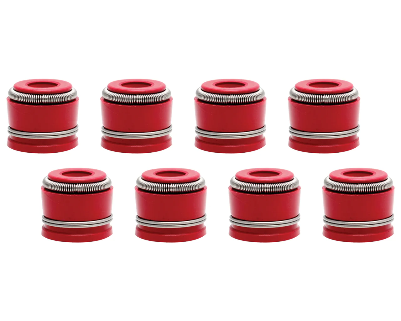Kibblewhite Head Intake & Exhaust Valve RED Seals Kawasaki Ninja 500R '1987-2009 - Image 13