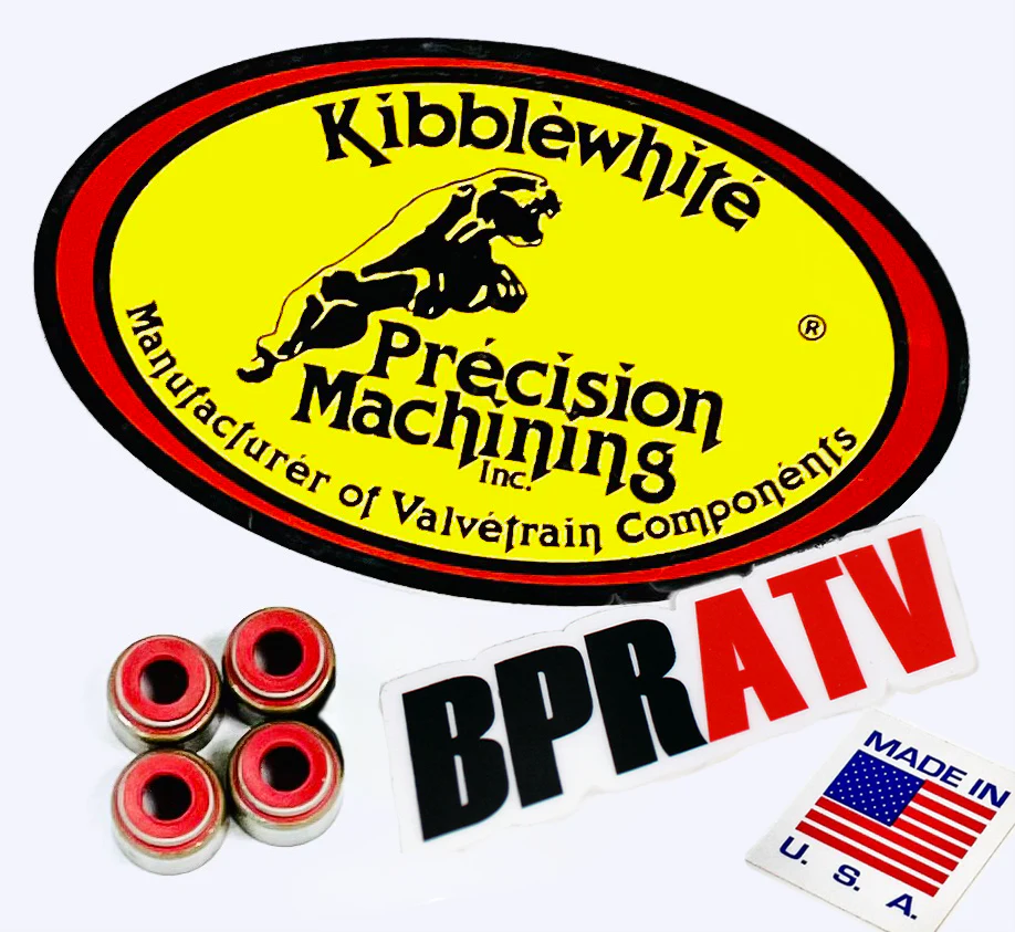 Kibblewhite Intake Exhaust Valve RED Viton Seals Kawasaki Ninja ZRX 1100 RX1200R - Image 9
