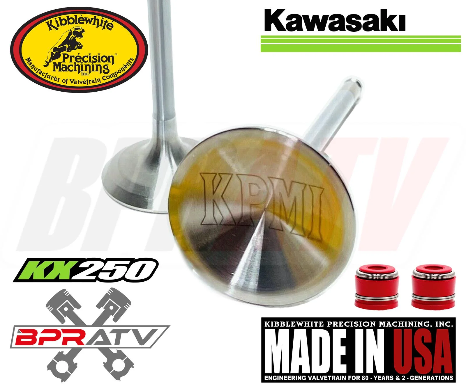 Kibblewhite Intake Valves Springs Kit Kawasaki KX250F 2004-2016 OEM Replacements - Image 10