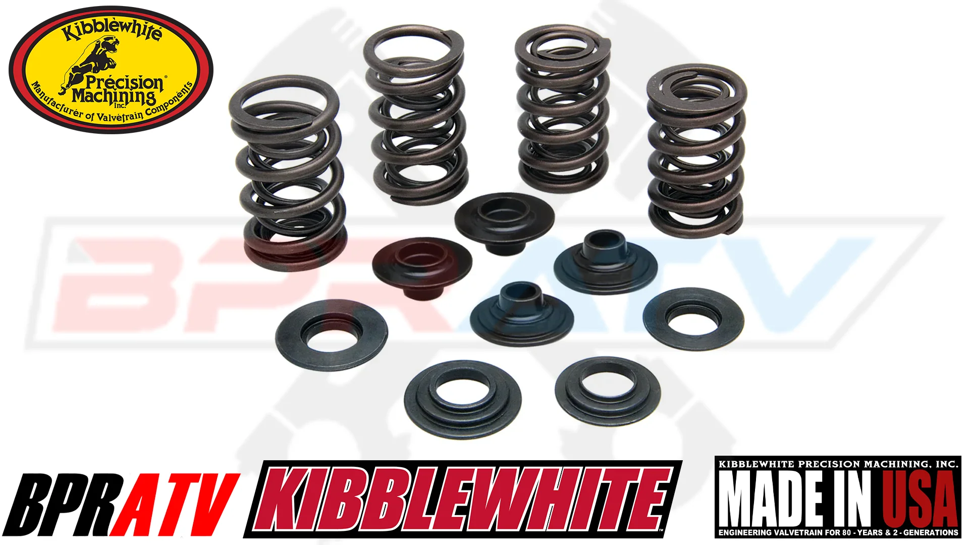 Kibblewhite Titanium Racing Spring Kit 93-98 Suzuki GSX-R 1100 / 93-95 GSXR 750 - Image 10