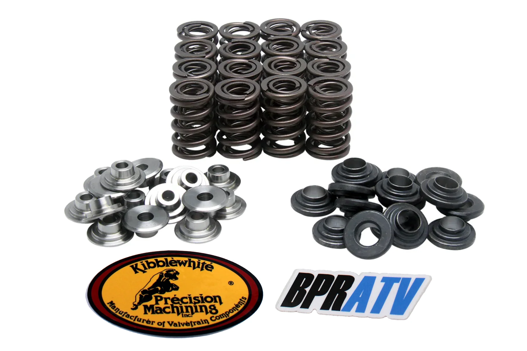 Kibblewhite Titanium Racing Spring Kit 93-98 Suzuki GSX-R 1100 / 93-95 GSXR 750 - Image 2
