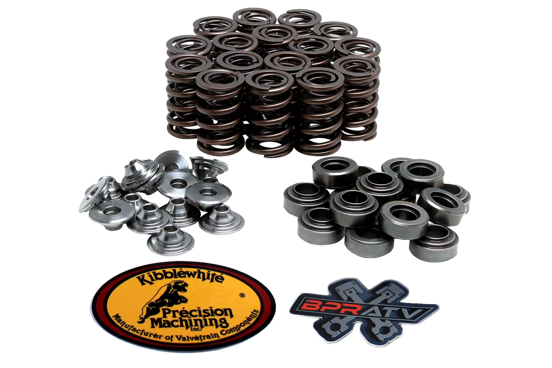 Kibblewhite Titanium Racing Spring Kit 93-98 Suzuki GSX-R 1100 / 93-95 GSXR 750 - Image 3