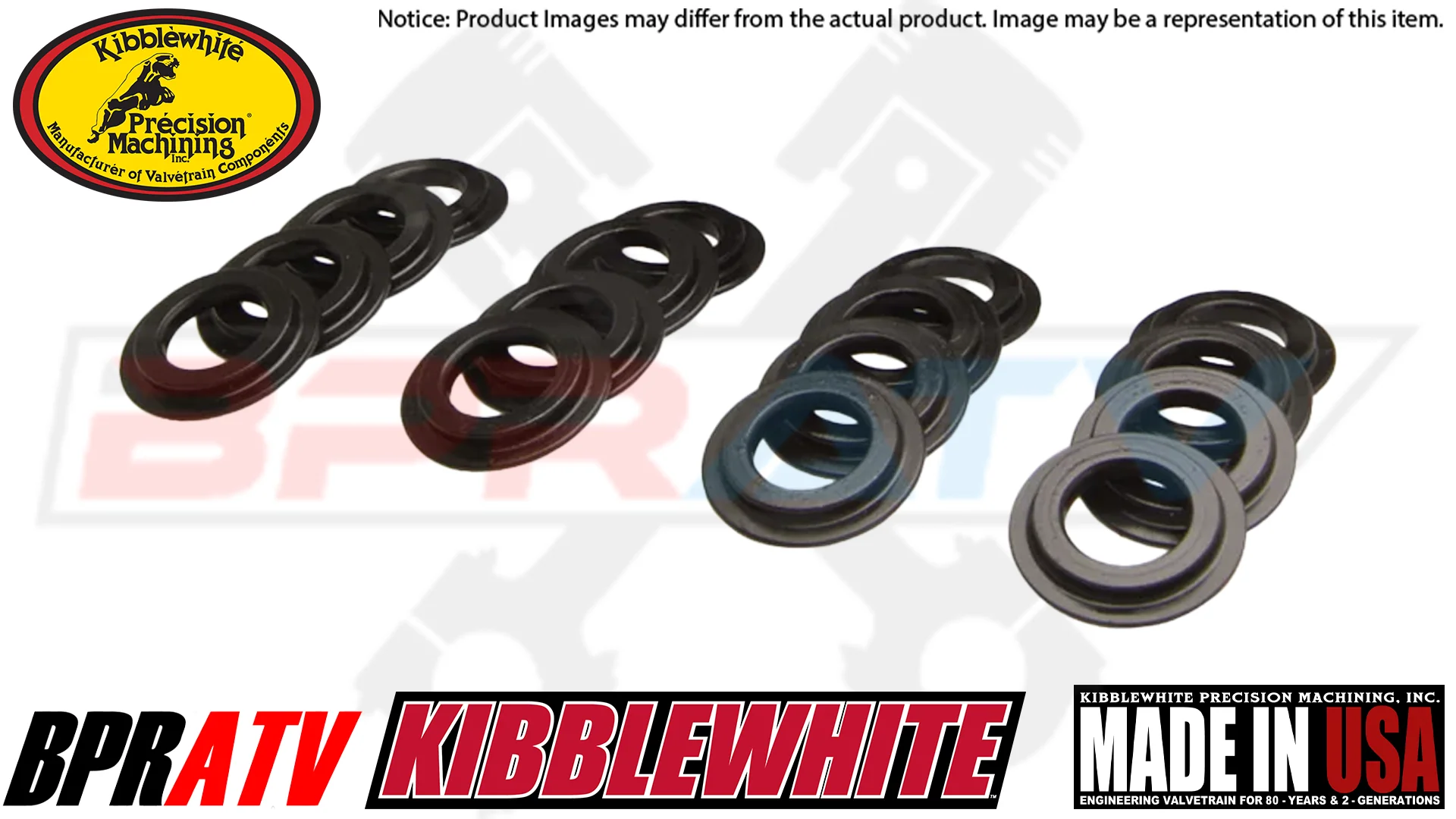 Kibblewhite Titanium Racing Spring Kit 93-98 Suzuki GSX-R 1100 / 93-95 GSXR 750 - Image 9