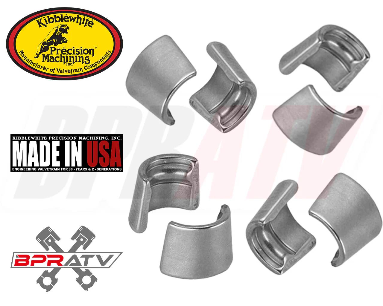Yamaha Raptor 250 YFM250 250R Intake Exhaust Valves Kit & KIBBLEWHITE Spring Kit - Image 13