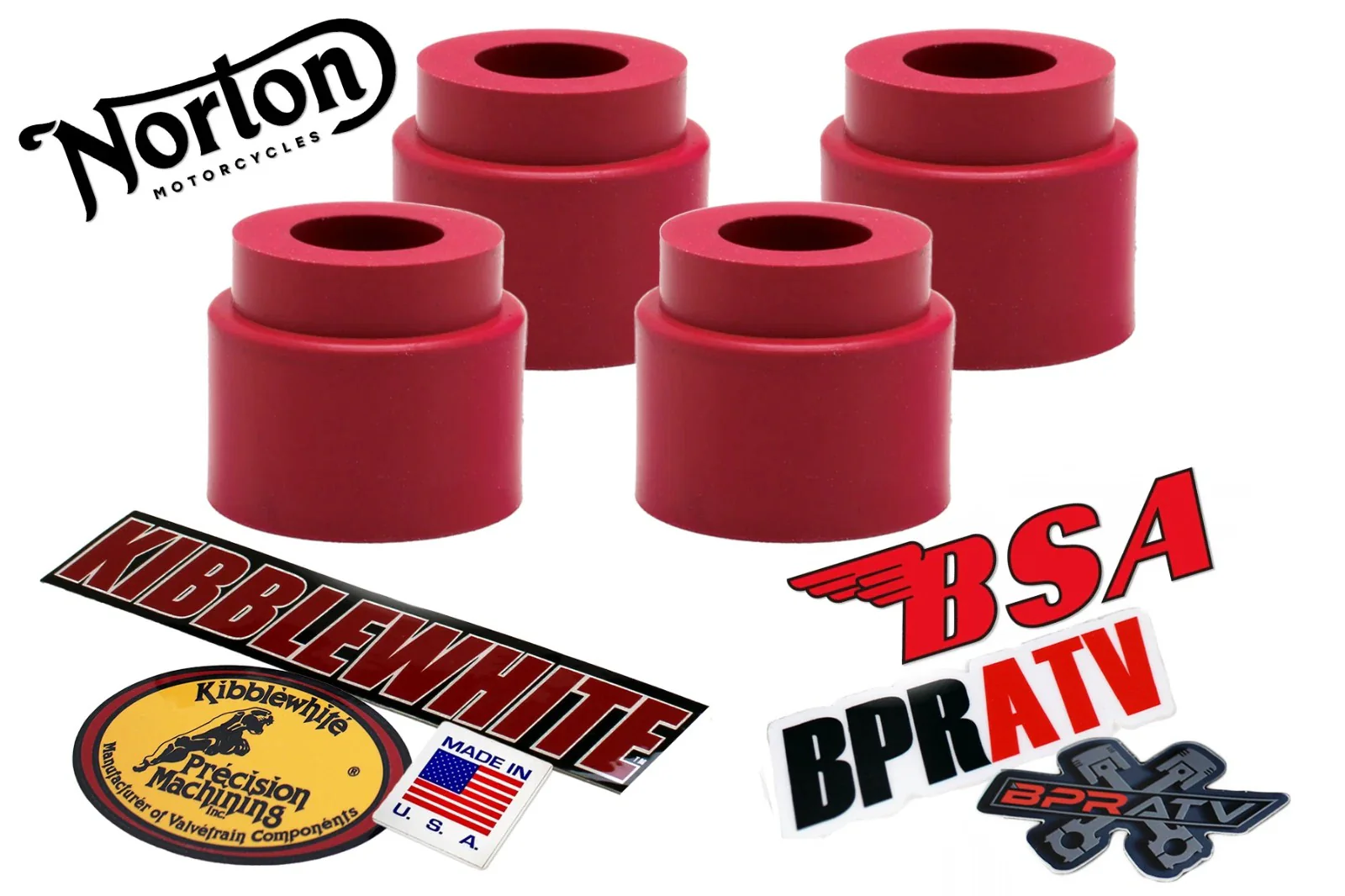Kibblewhite Viton Valve Stem Seals Head Rebuild Triumph 500 650 750 KPMI 71012 - Image 4
