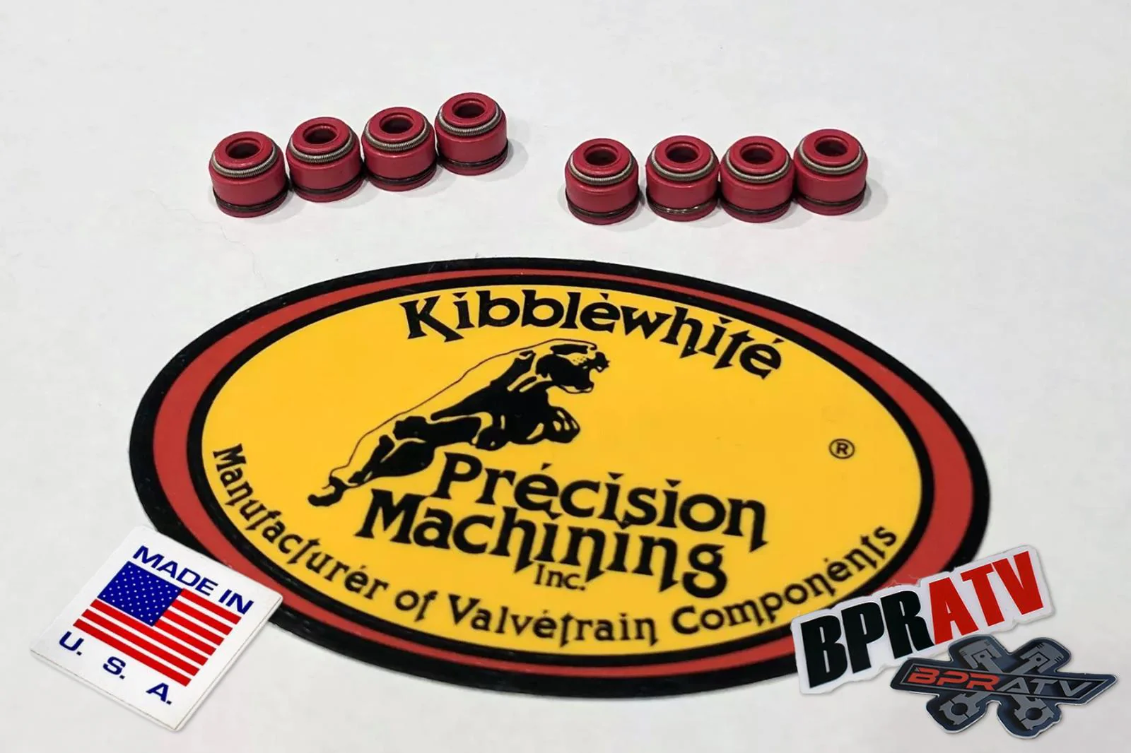 01-13 Yamaha YZ250F YZ 250F Kibblewhite Viton Valve Stem Seals Seal Set 5 Five - Image 17