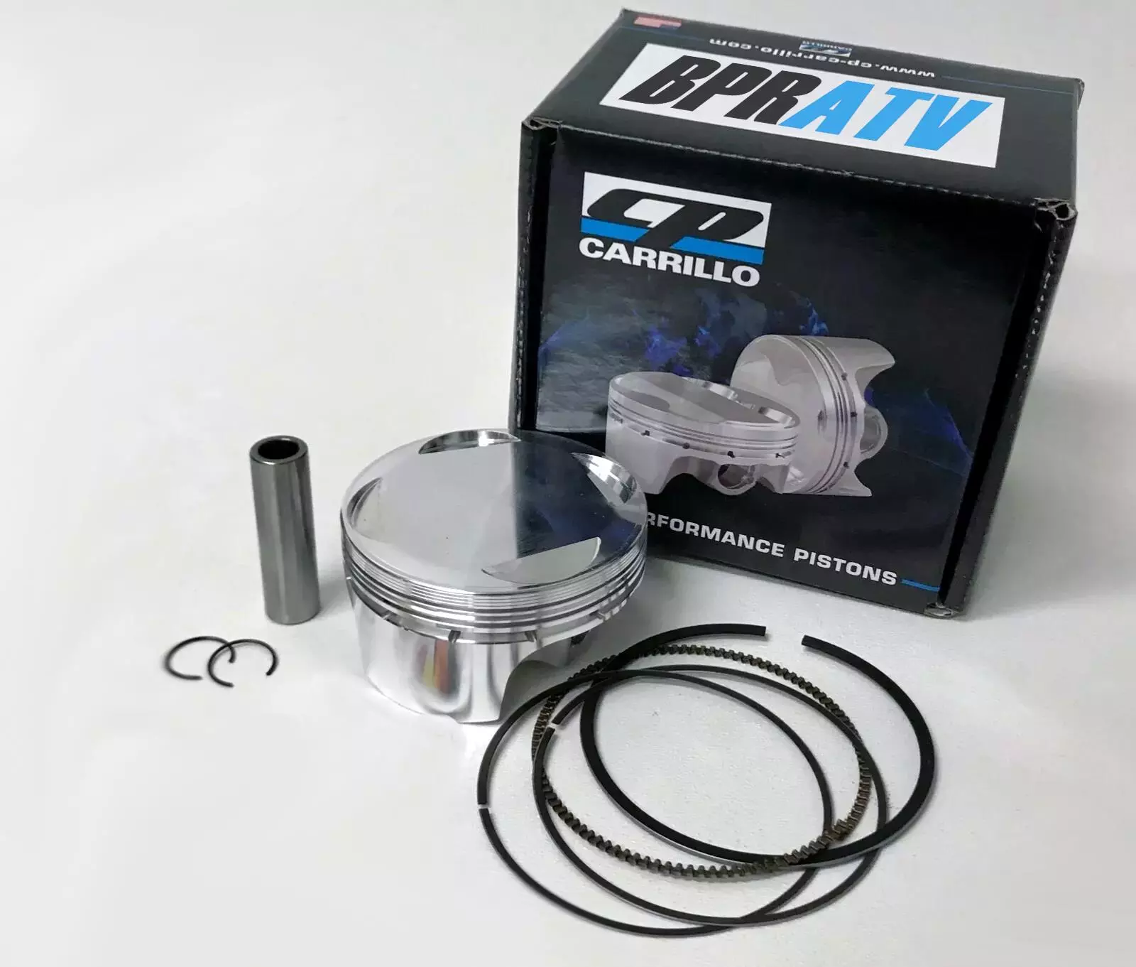 King Quad LTA 700 Stock Bore CP Piston Standard OEM Size Top End Rebuild Kit Set - Image 16
