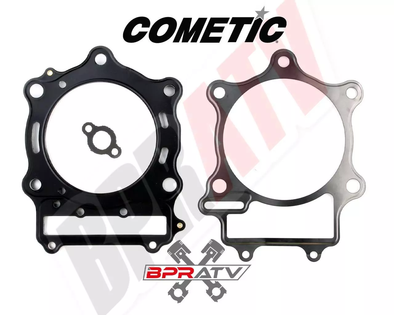 King Quad LTA 700 Stock Bore CP Piston Standard OEM Size Top End Rebuild Kit Set - Image 7
