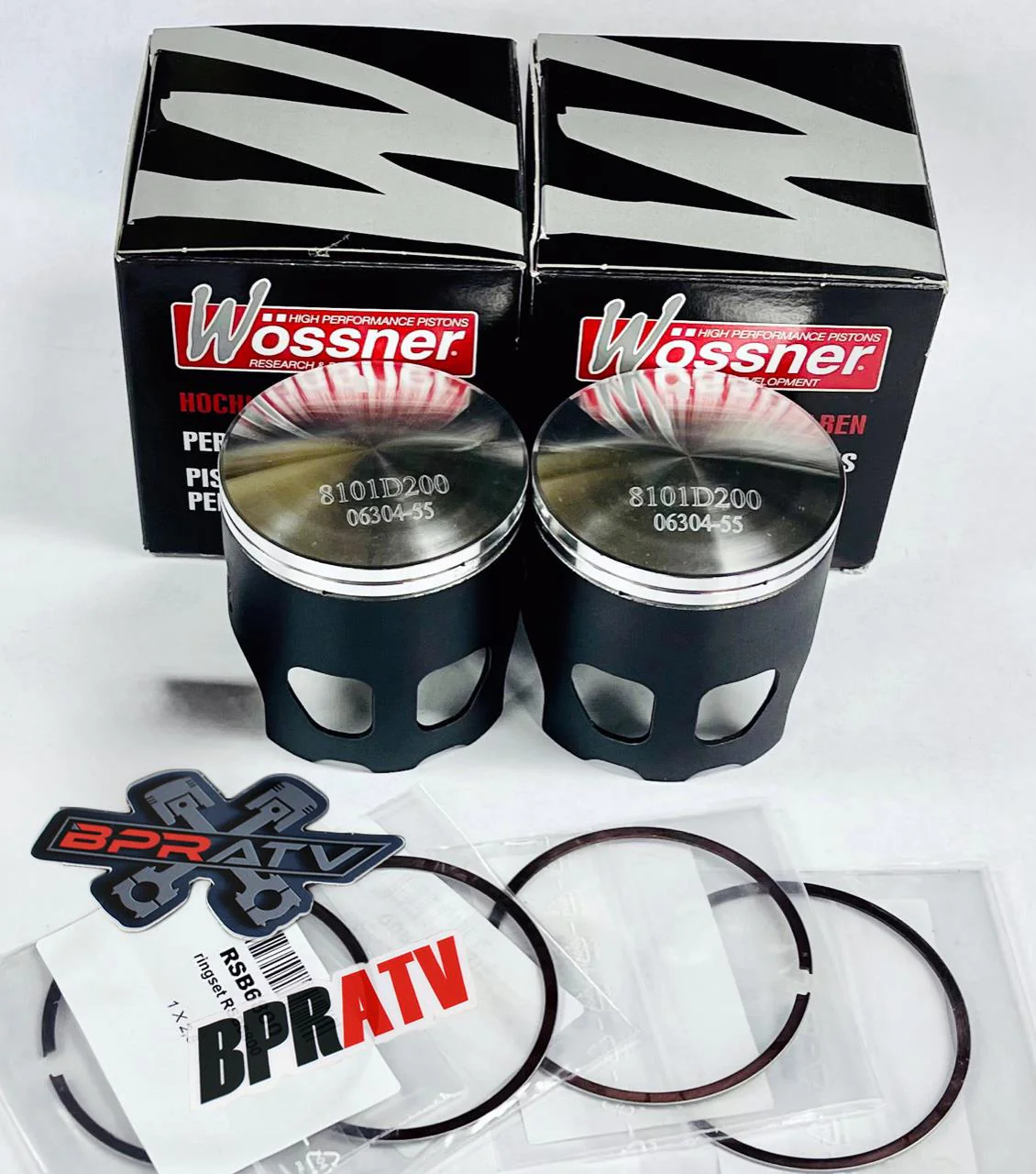 Kit Reconstrucción Superior Banshee Cilindros Estándar 64mm Motor Completo NUEVO - Image 5