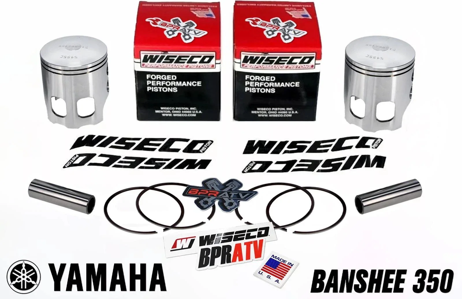 Kit Reconstrucción Superior Banshee Cilindros Estándar 64mm Motor Completo NUEVO - Image 6