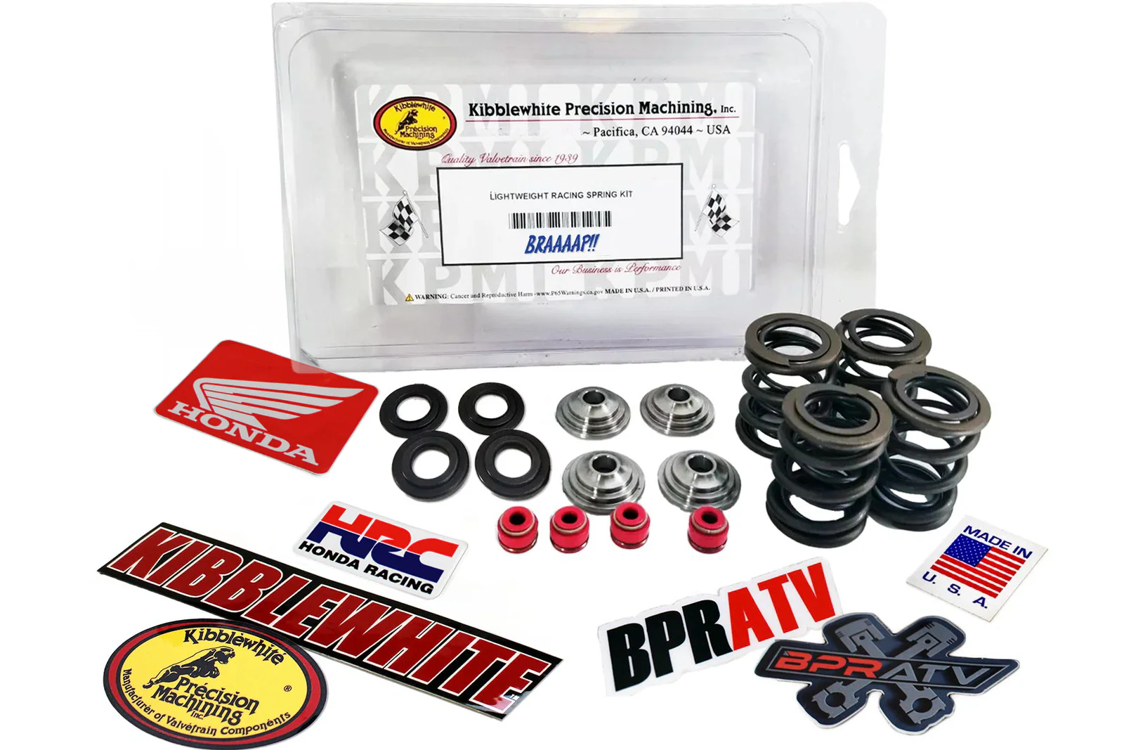 KPMI Kibblewhite Titanium Valve Spring Kit Honda CRF250R 2004-2007 CRF250X 04-17