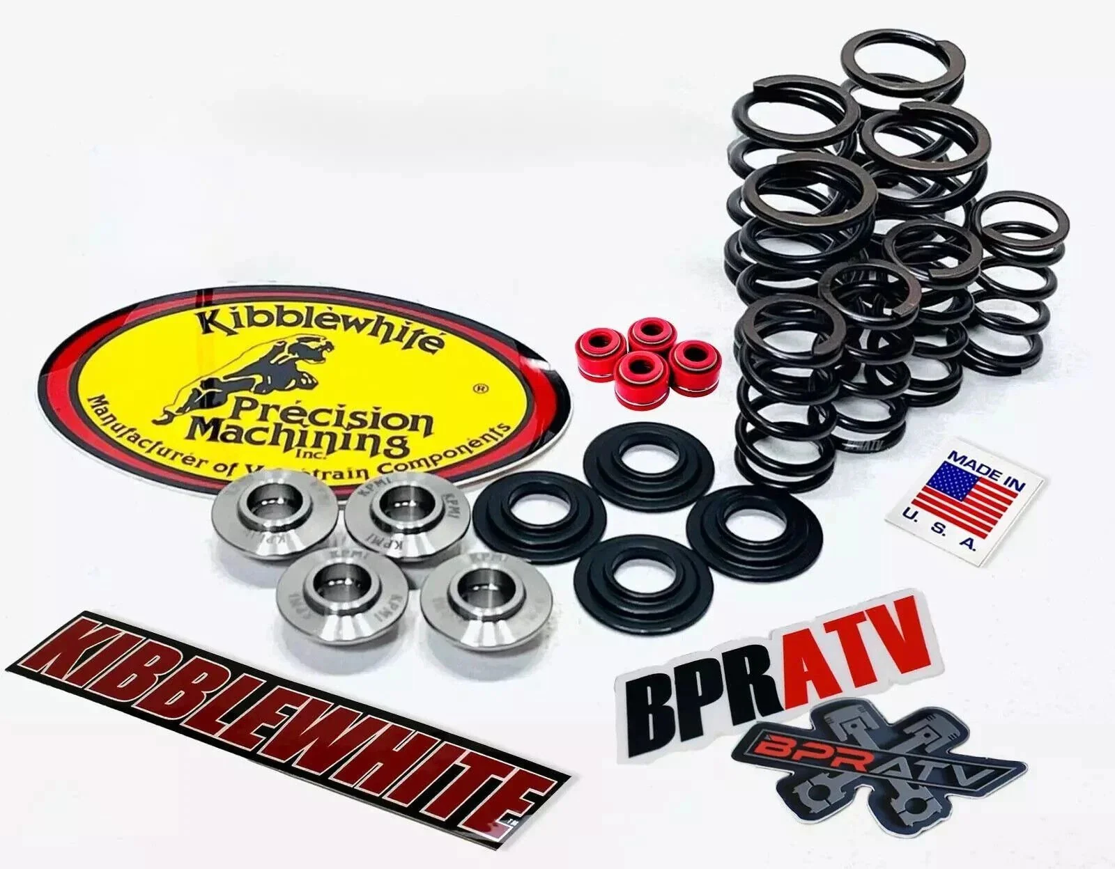 KPMI Kibblewhite Titanium Valve Spring Kit Honda CRF250R 2004-2007 CRF250X 04-17 - Image 4