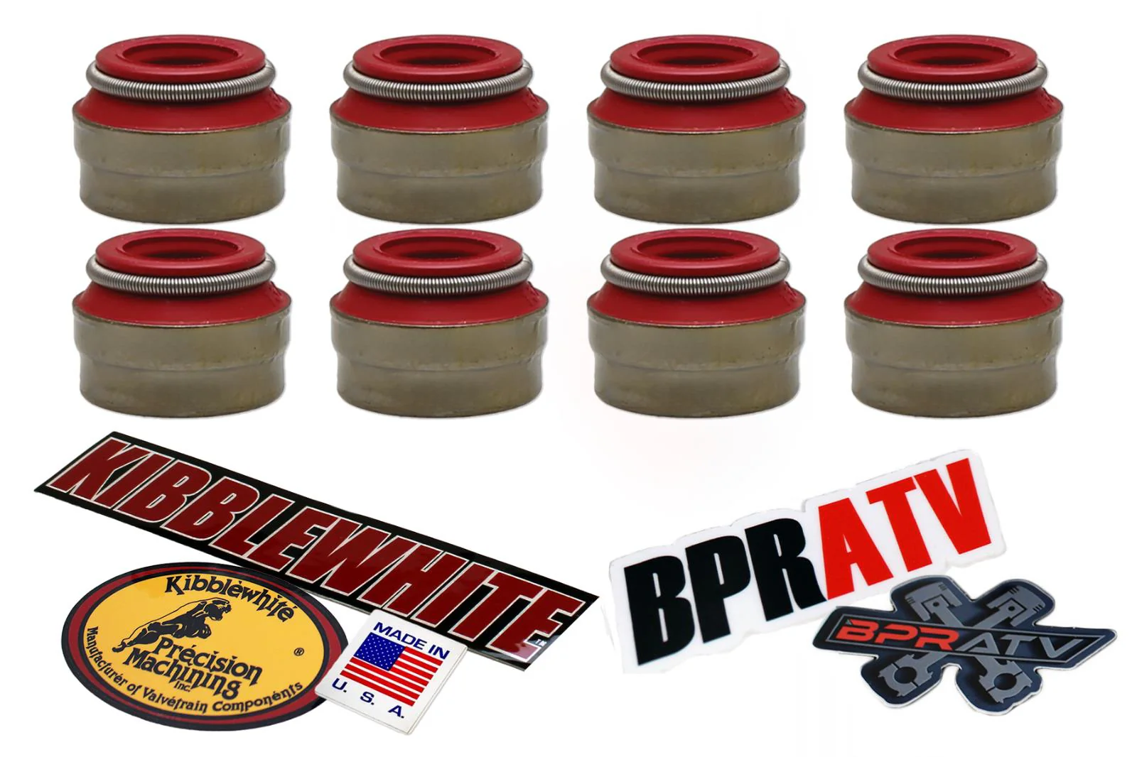 KTM 250 2005–2022 RED Viton Valve Stem Seals Kit Kibblewhite USA OEM Replacement - Image 14