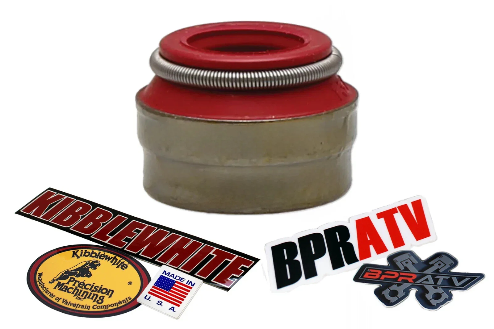 KTM 250 350 450 500 SX-F XC-F EXC-F XCF-W RED Viton Valve Stem Seals Kibblewhite - Image 6